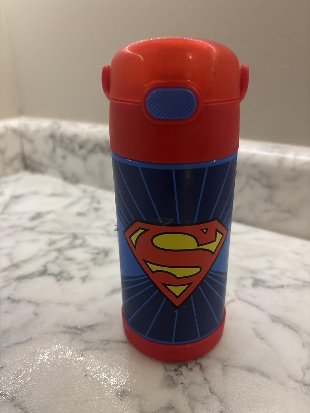 THERMOS FUNTAINER Water Bottle, 12oz, Bluey | Kids Stainless Steel Insulated customer photo 1