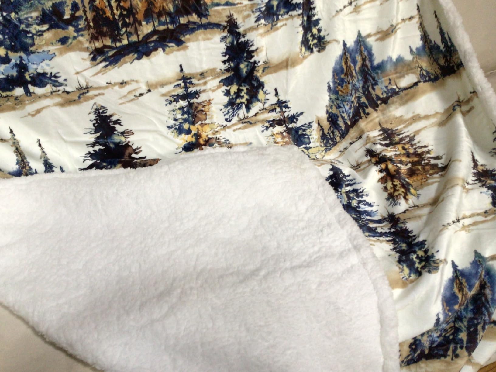 Indigo Hill by HiEnd Accents Home on the Range 54x68 Throw Blanket | Buffalo Bison Print with Aztec Pattern, Western-Style Sherpa Fleece Blanket for the Couch, Sofa, Bed, or Camping customer photo 1