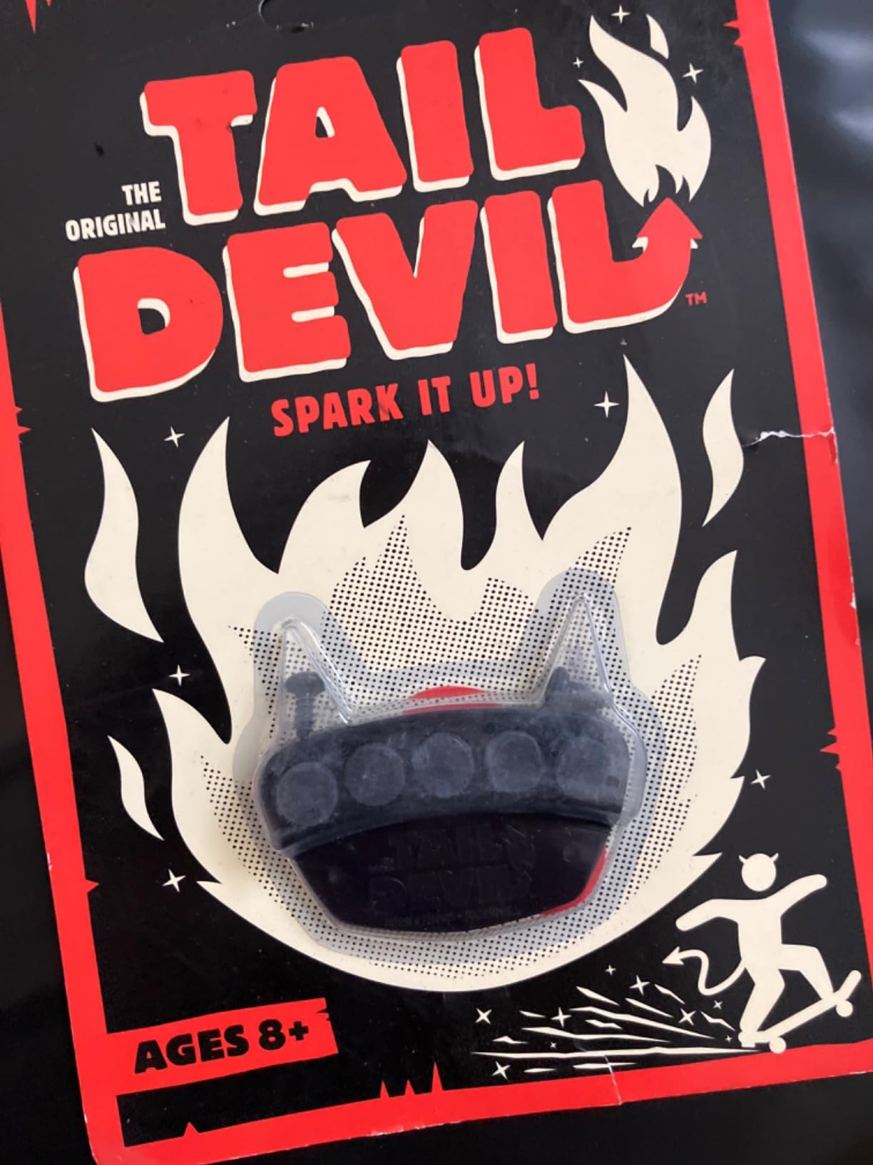 Tail Devil Skateboard Spark Plate - Sparks for Your Skateboard, Ultimate Skateboarder's Accessory customer photo 1