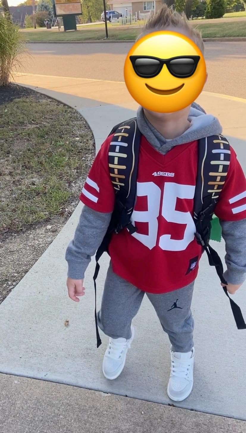 Two Sea Otter Backpack School Bag Lightweight Laptop Backpack Student Travel Daypack with Reflective Stripes customer photo 1