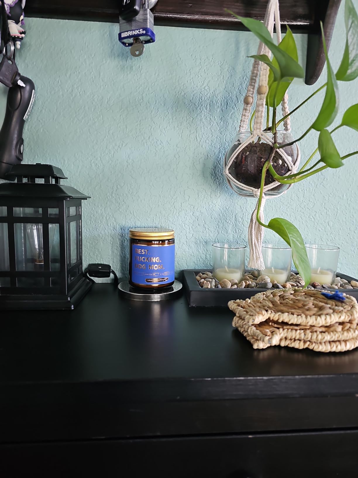 Dog Mom Gifts for Women | Lavender Vanilla Scented Candle, 100% Soy Wax | Funny Gift for Pet Lovers for Birthday, Mothers Day, Friendship, Housewarming, New Puppy | Best Dog Mom Candle customer photo 2