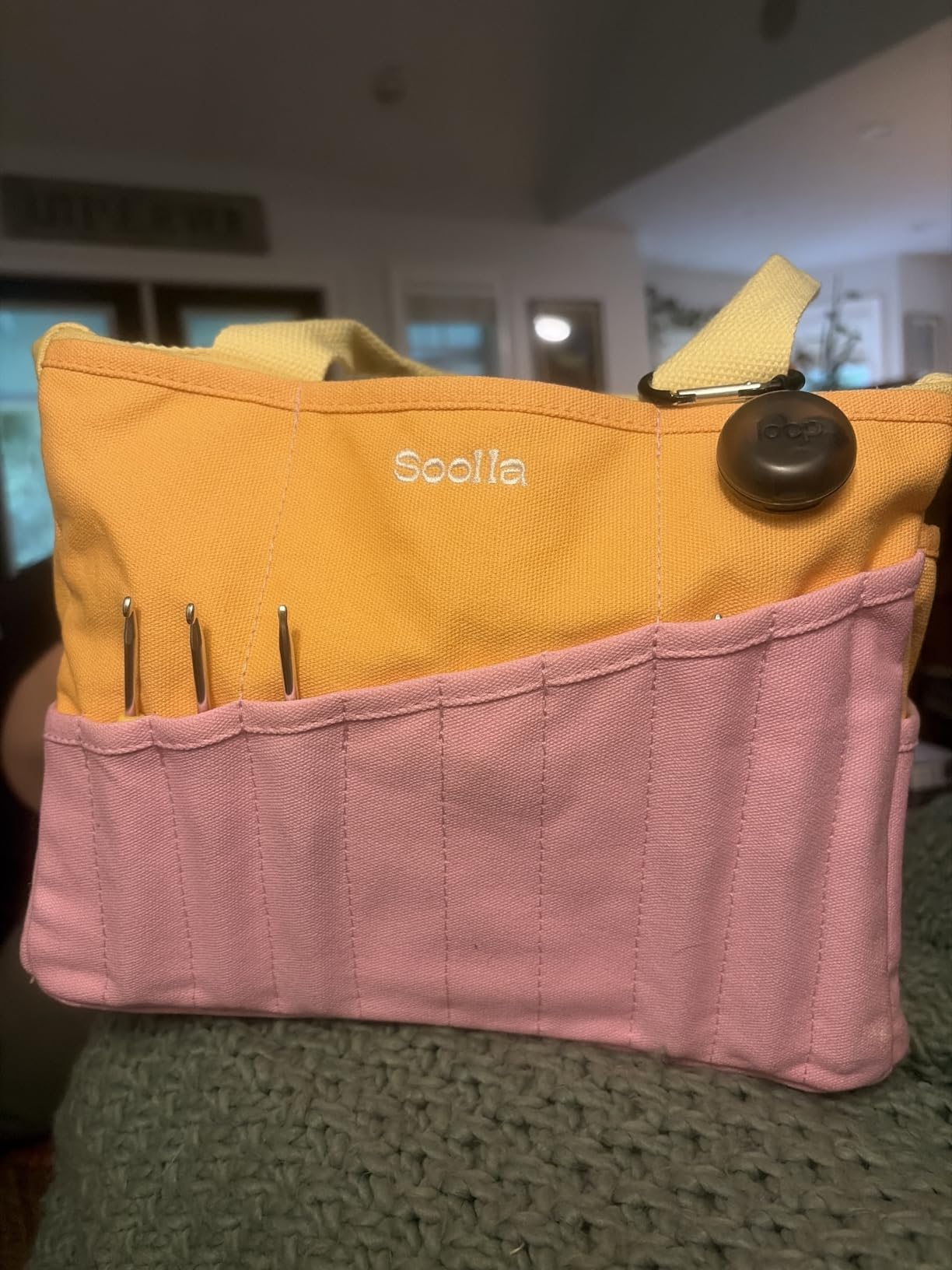 Soolla Studio Bag: Art Supply Storage Organizer & Pottery Tool Bag, Washable Tote, 30 Pockets customer photo 1