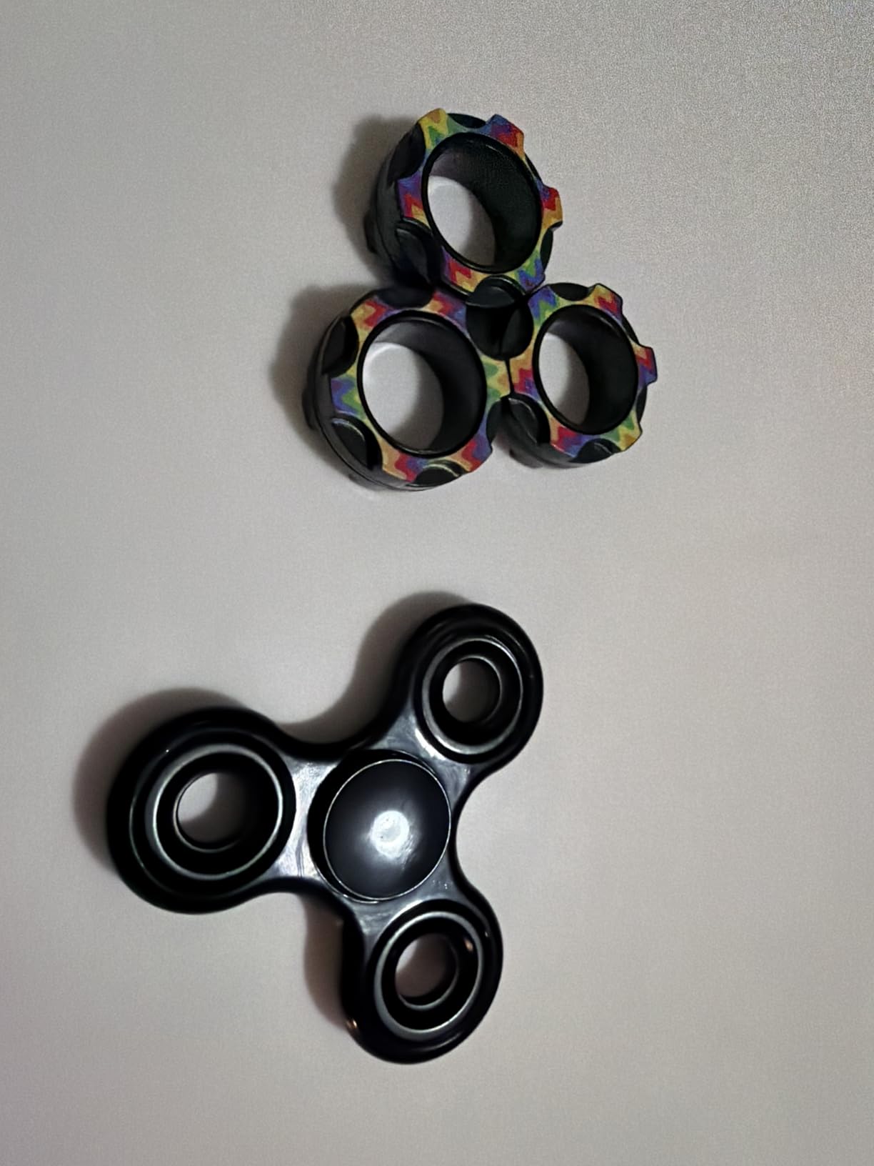 5PC Fidget Toys Adults Set Fidgets for Classroom Must Have Autism Sensory Pack Figette Cube ADHD Special Treasure Prize Tool Stress Relief Desk Cool Gadget for Kid Easter Basket Stuffers for Teen Boys customer photo 1
