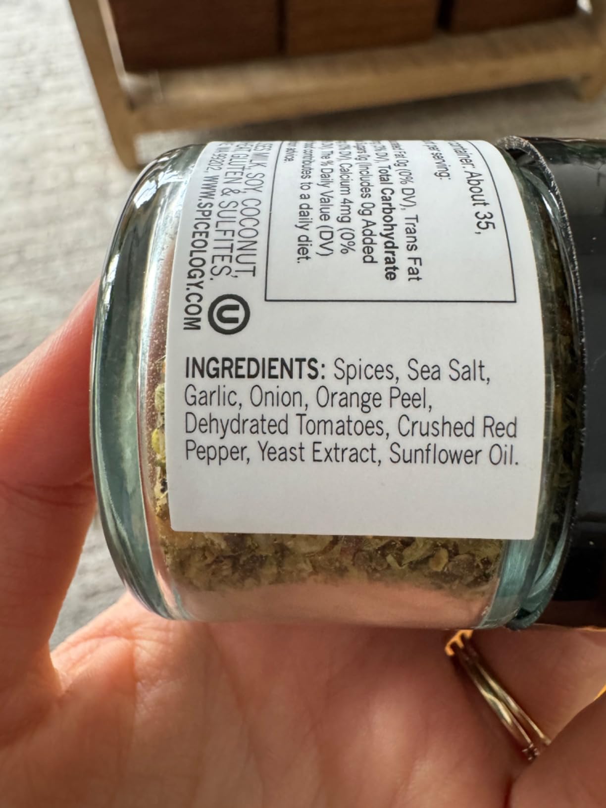 Spiceology Seasoning Gift Set - 6 Signature Spice Blend Variety Pack (Cajun, Mexican, Espresso, Mediterranean, Smoky Honey Habanero, Korean BBQ) customer photo 2