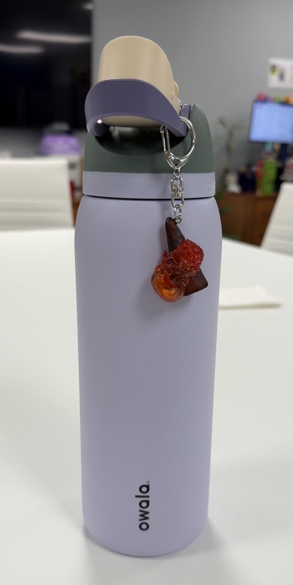 Studio Ghibli - Howl's Moving Castle - Hanging Calcifer, Benelic Key Chain customer photo 2