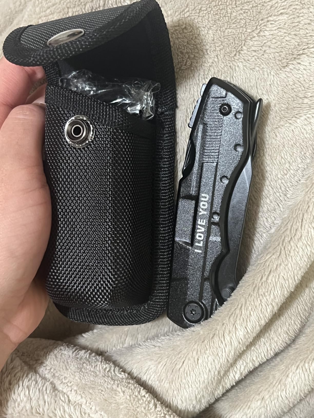 Gifts for Brother - BEST BROTHER EVER Multitool Knife - Christmas Birthday Gift Ideas for Brother from Sister customer photo 1