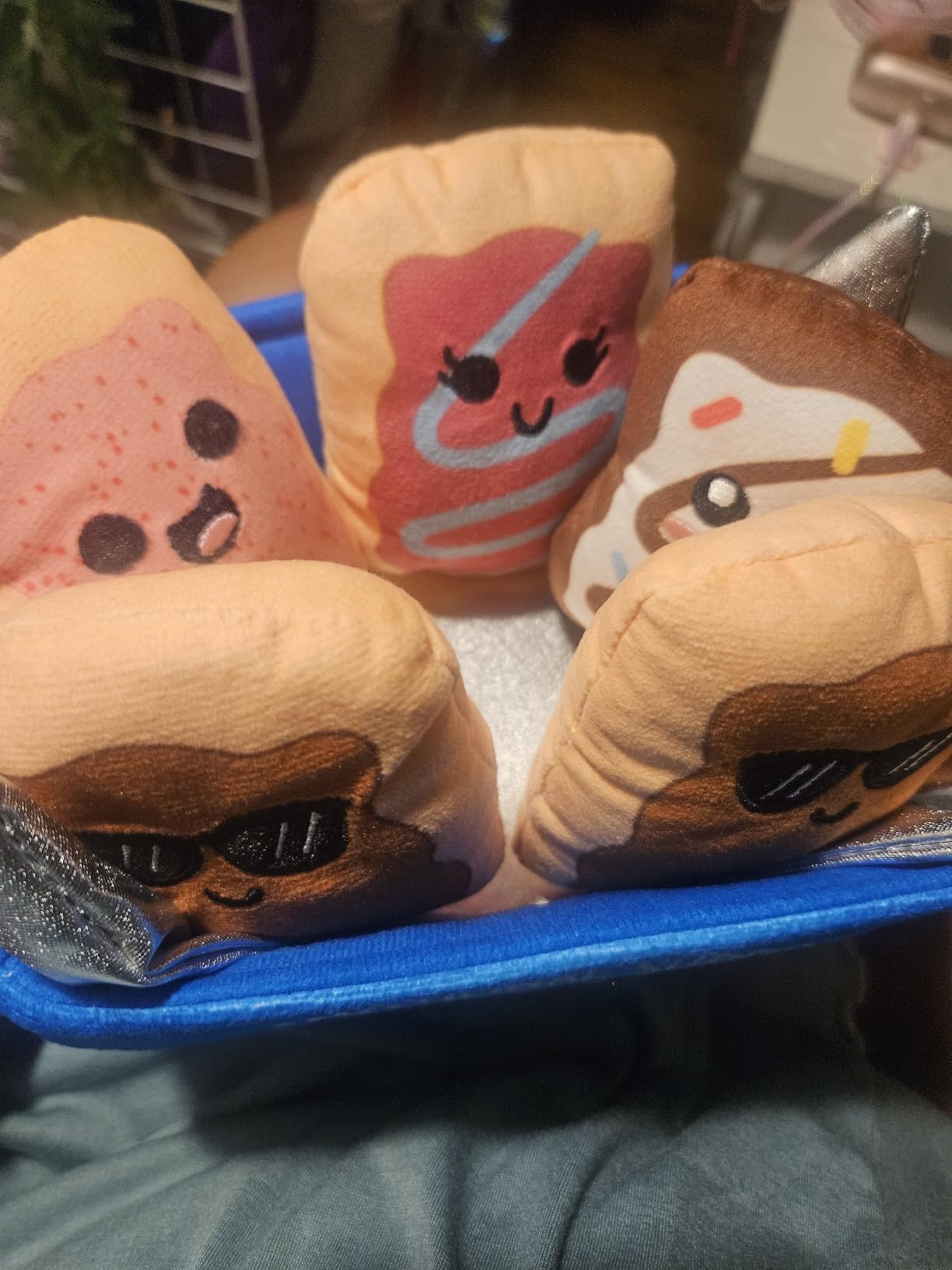 Emotional Support Dumplings by Relatable, Cuddly Stuffed Animals and Toys, Squishy Toys and Plushies, Great Gift Ideas for Loved Ones of All Ages, Includes 5 Plushies with Carrying Basket customer photo 1