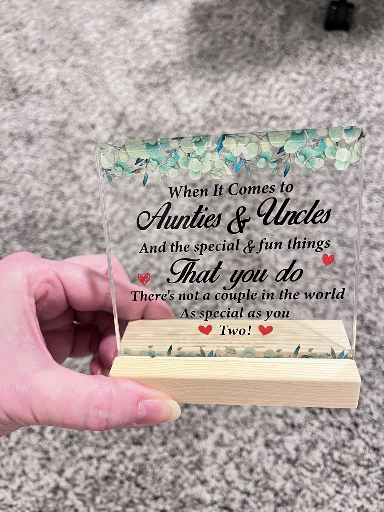 Special Education Teacher Appreciation Gift, Thank You Gifts for Autism Teacher SPED Teacher, Special Education Teacher Definition Clear Desk Decorative Sign Acrylic Plaque Sign Table Shelf Desk Decor customer photo 1