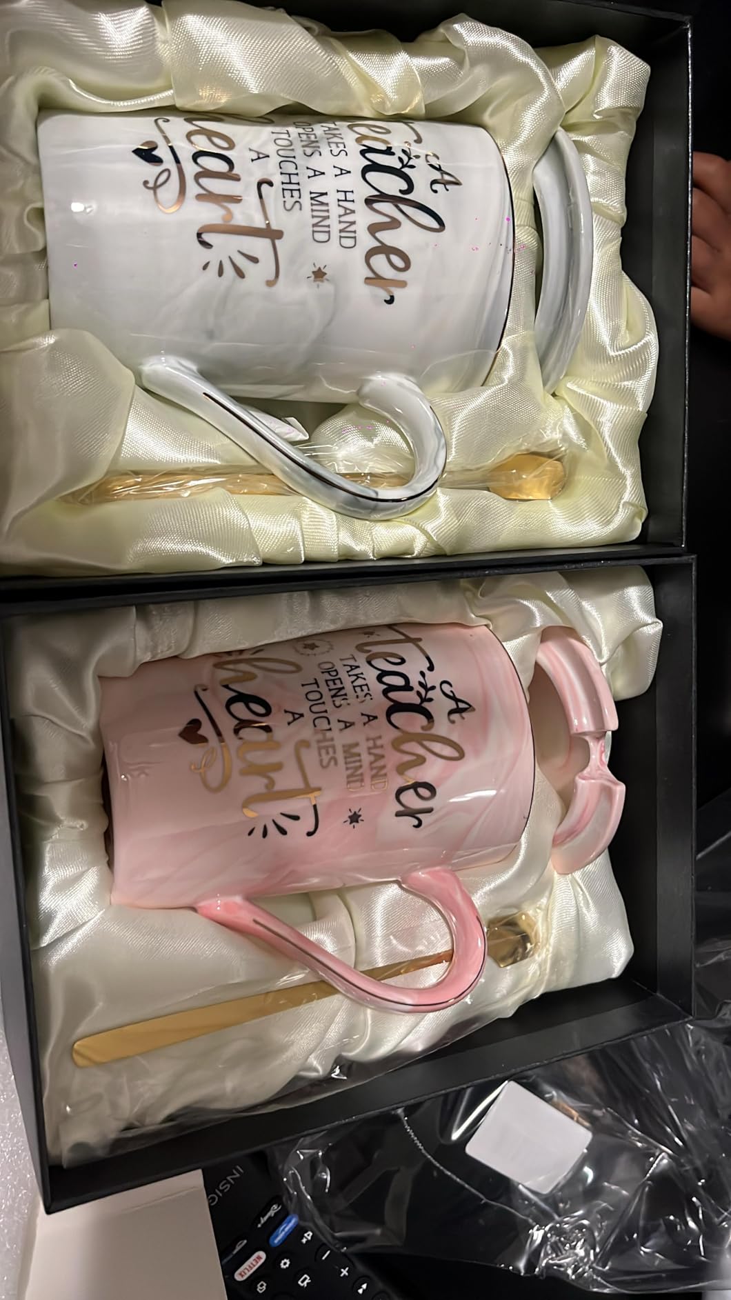 Nurse Gifts for Women, Funny Nurse Mug with Gold Print, Nurses Week Retirement Graduation Appreciation Present, School Nursing Student RN Practitioner, 14oz Pink Marbled Ceramic Cup, Nice Gift Boxed customer photo 2