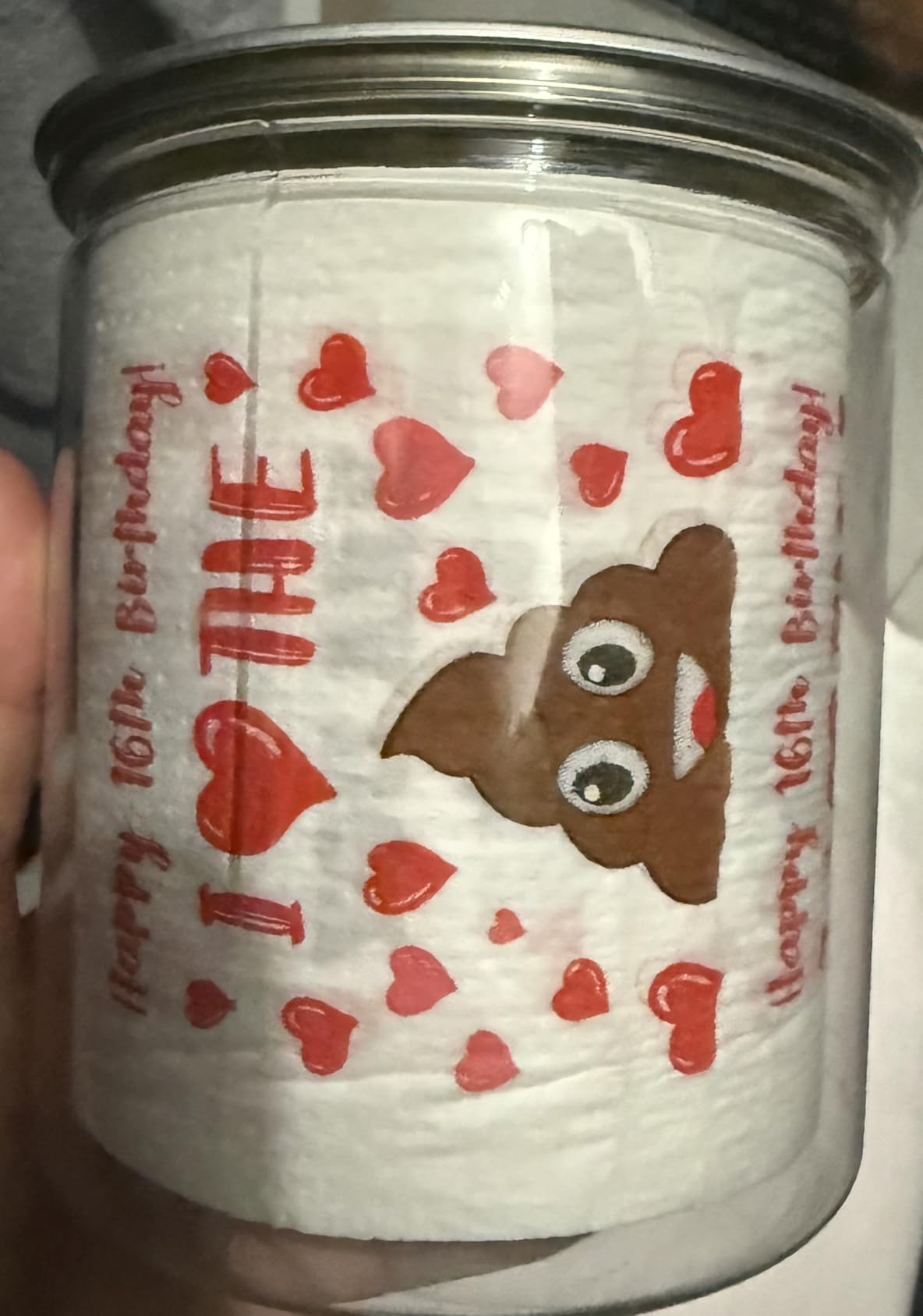 16th Birthday Gifts for Boy or Girl - Happy Prank Toilet Paper - 16th Birthday Decorations, Party Supplies Favors - Funny Gag & Novelty Bday Present for Him, Her, Friends- Sweet 16 Year Old Gift Ideas customer photo 1