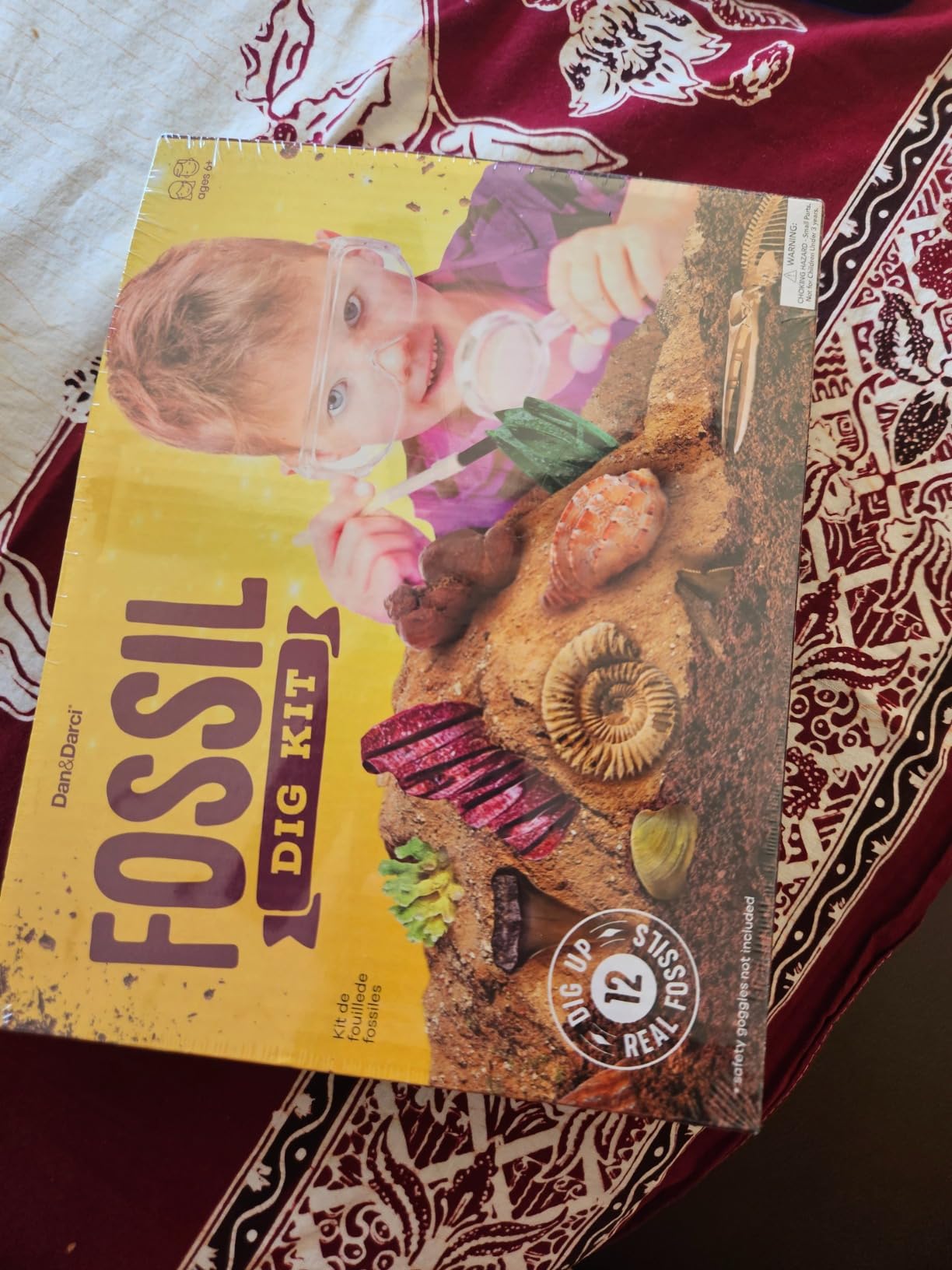 Real Fossil Dig Kit for Kids - Science Kits for Boys & Girls Age 8-12 Years | Birthday Gift Ideas for 8, 9, 10, 11, 12 Year Old Boy or Girl - Fossils Digging STEM Toys for Ages 8-13 customer photo 2