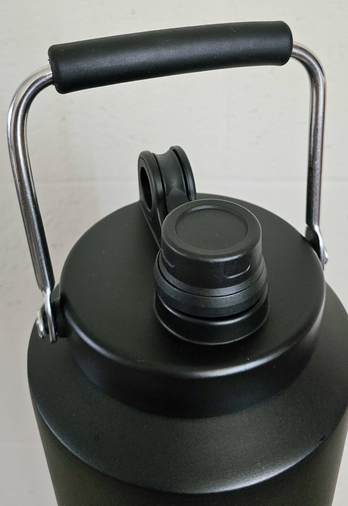 1 Gallon Insulated Stainless Steel Water Jug - Keeps Ice 48Hr, Large Wide Mouth Leakproof Vacuum for Gym, Camping, & Construction customer photo 1