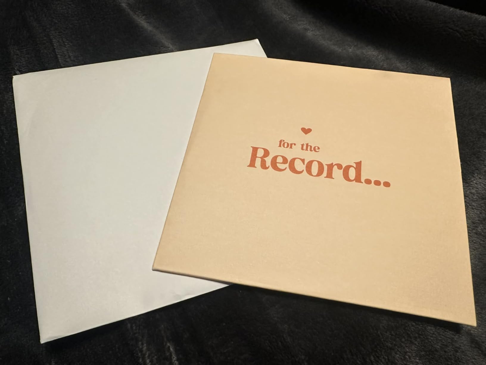 Bee! Vinyl Record Love Card for Anniversary, Birthday, Valentine's Day | Interactive Pull-out record shaped card - 5