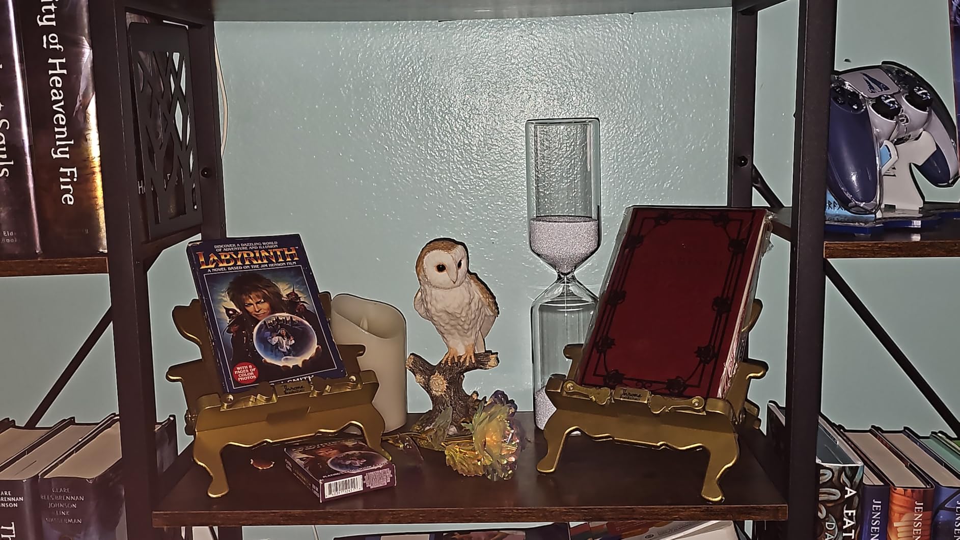 Veronese Design 7 7/8 Barn Owl Standing On Branch Resin Animal Figurine customer photo 1