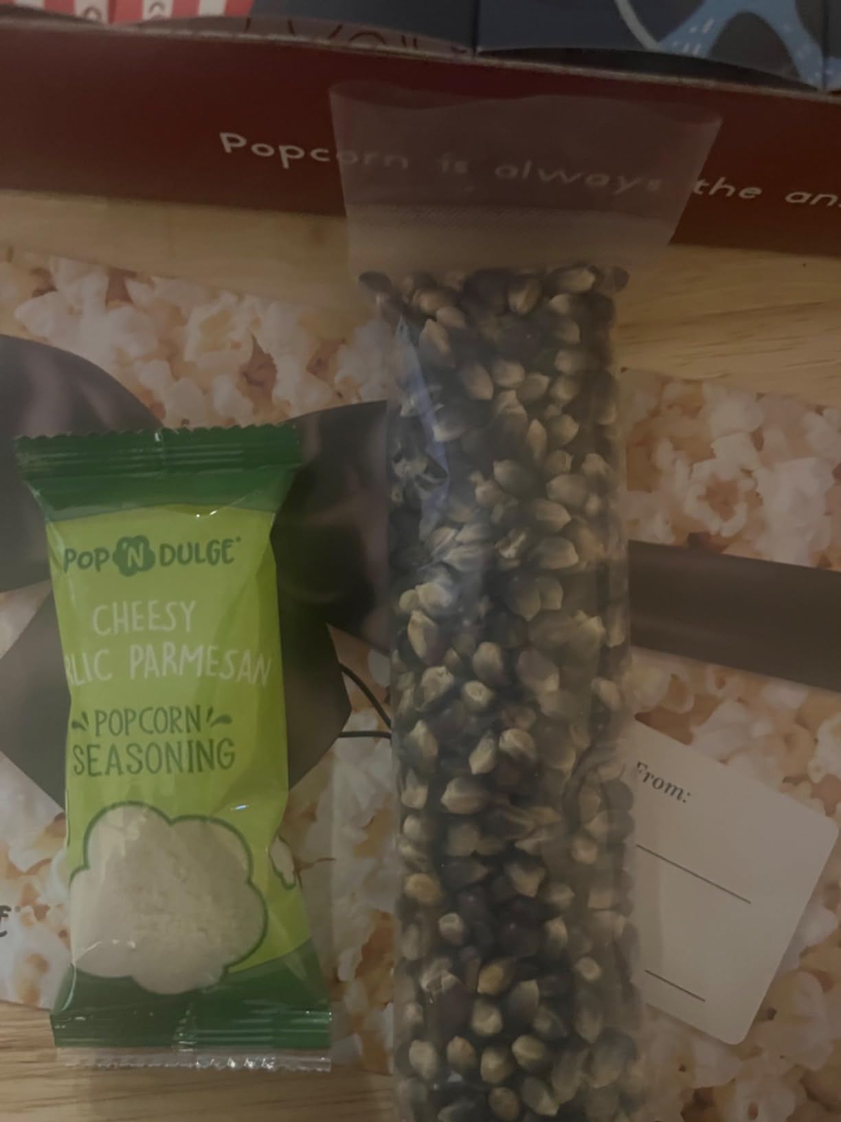 Hanukkah Gifts Movie Night Popcorn Gift Set, Kosher OU-D, Gift Baskets, 5 Gourmet Popcorn Kernels and 5 Flavoring, Non-GMO Hanukkah Set - 10 Pack, Gifts Ideas For Men, Women, Kids customer photo 1