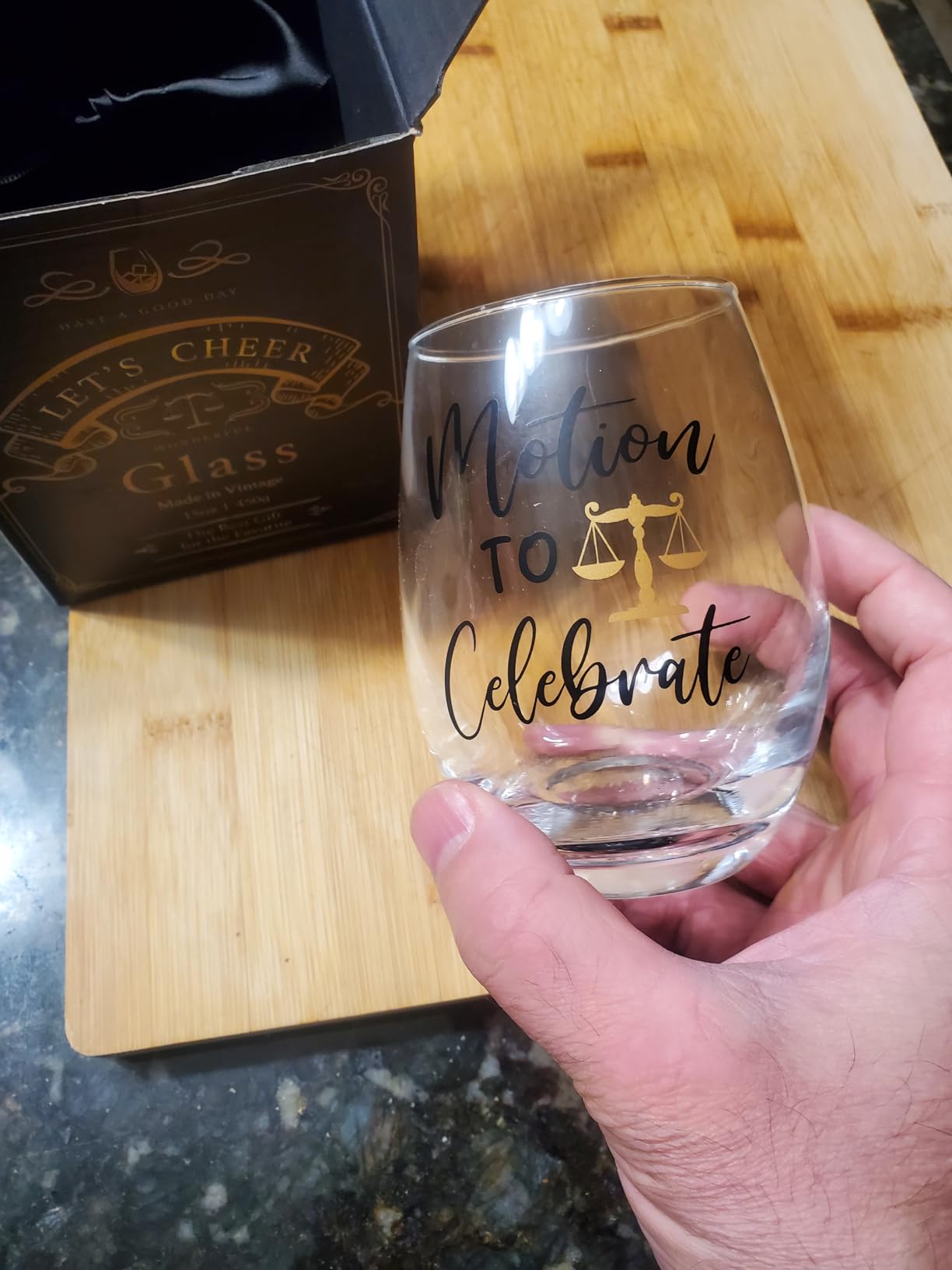 Funny Lawyer Gifts for Men Women Future Lawyers Attorneys, Motion To Celebrate Cup Graduation Gifts for Law Students New Grad Attorney Paralegal, Passing The Bar Exam Gift customer photo 1