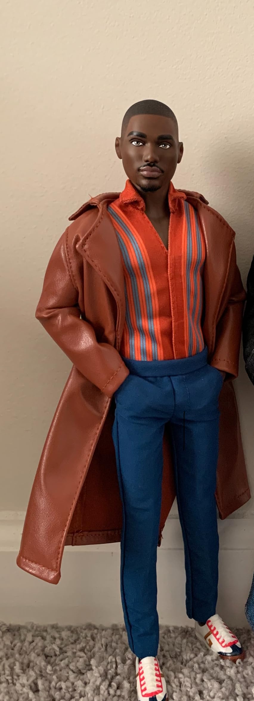 Barbie The Fifteenth Doctor Doll, Dr. Who Collectible Inspired by the Series' 14th Season with Doll Stand & Certificate of Authenticity customer photo 2