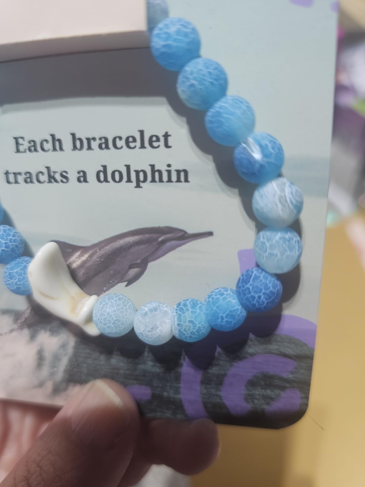 Fahlo Dolphin Tracking Bracelet, FIU Marine Conservation, One Size customer photo 2