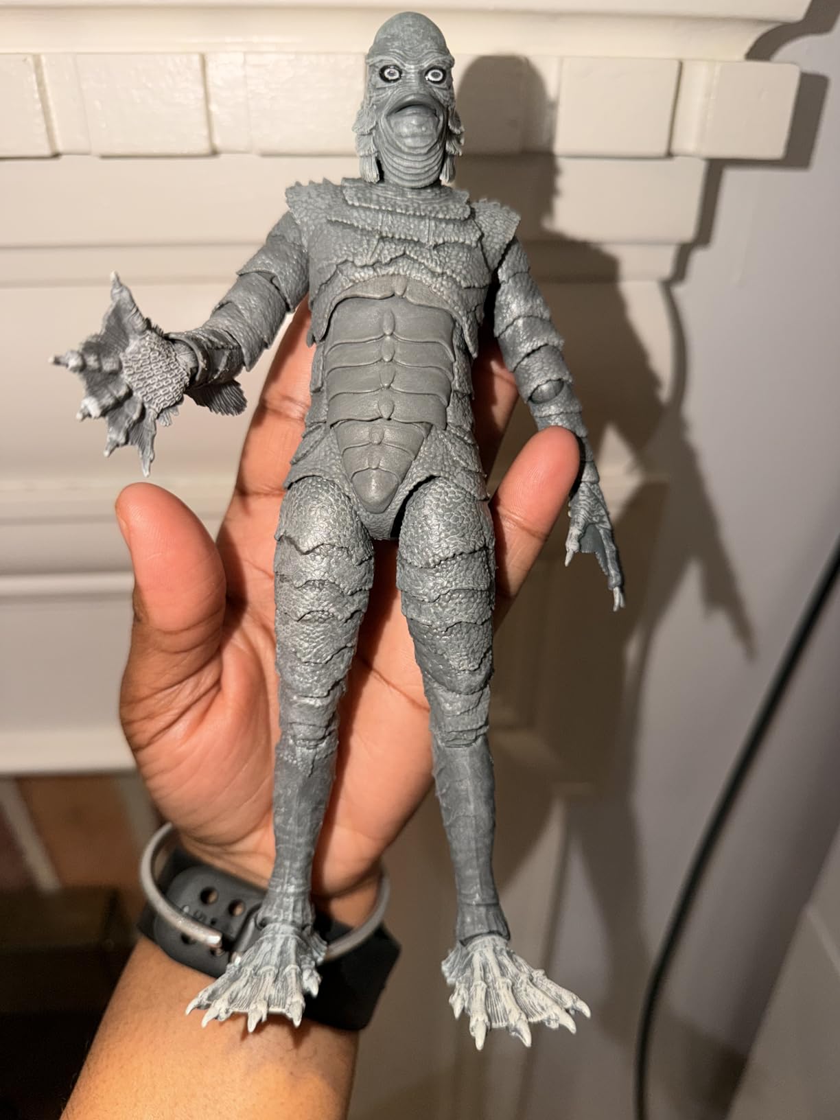 NECA Universal Monsters Ultimate Creature from the Black Lagoon Figure (B&W) 7