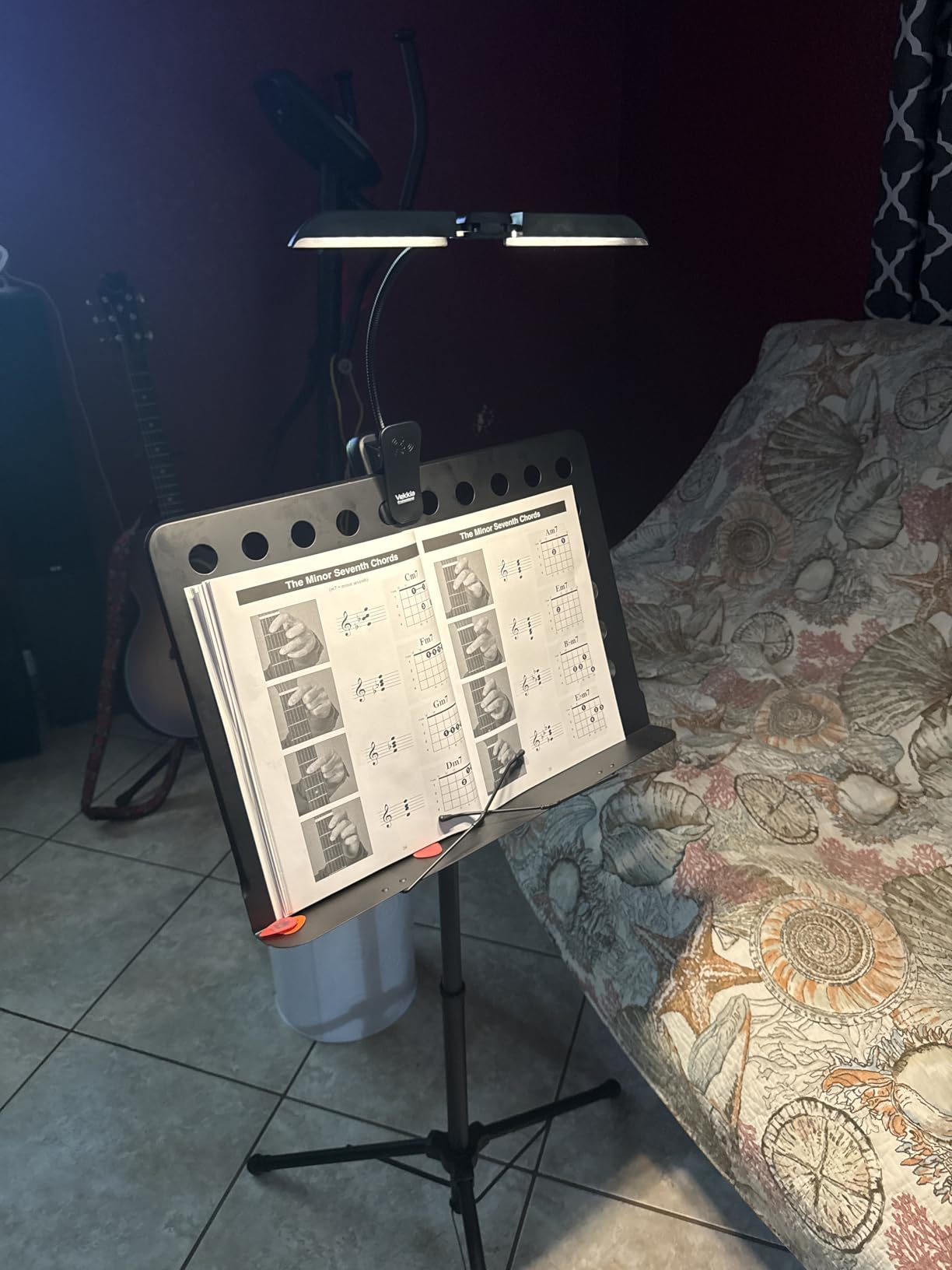 Vekkia 64 Led Rechargeable Music Stand Light - Folding Clip On Piano Lamp customer photo 1