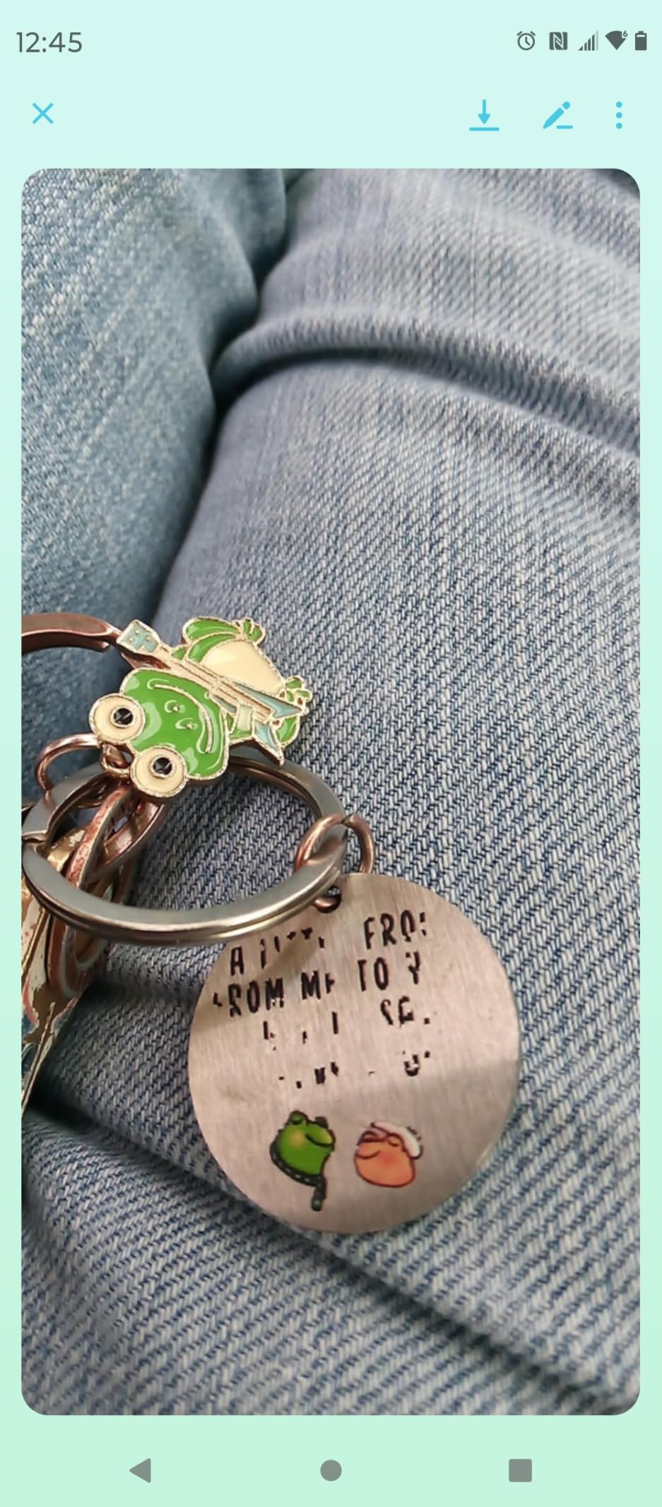 Frog Gifts for Women Couple Keychain For Girlfriend Boyfriend Frogs Decor customer photo 1