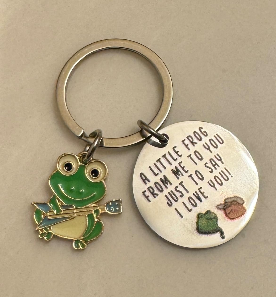 Frog Gifts for Women Couple Keychain For Girlfriend Boyfriend Frogs Decor customer photo 2