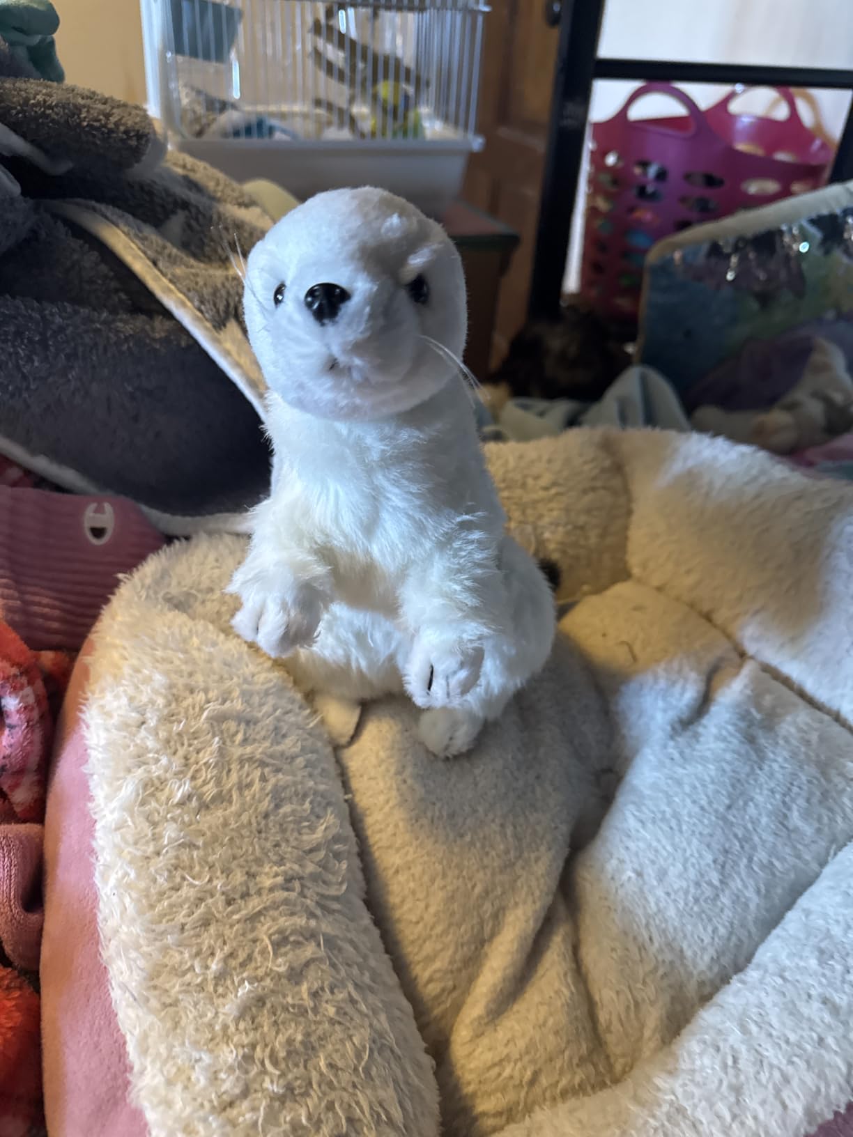 Ferret Stuffed Animal Cute Stoat Plush Meerkat Stuffed Animal Home Decor | Pillows,Soft,Home Decor, Birthday Gift customer photo 2