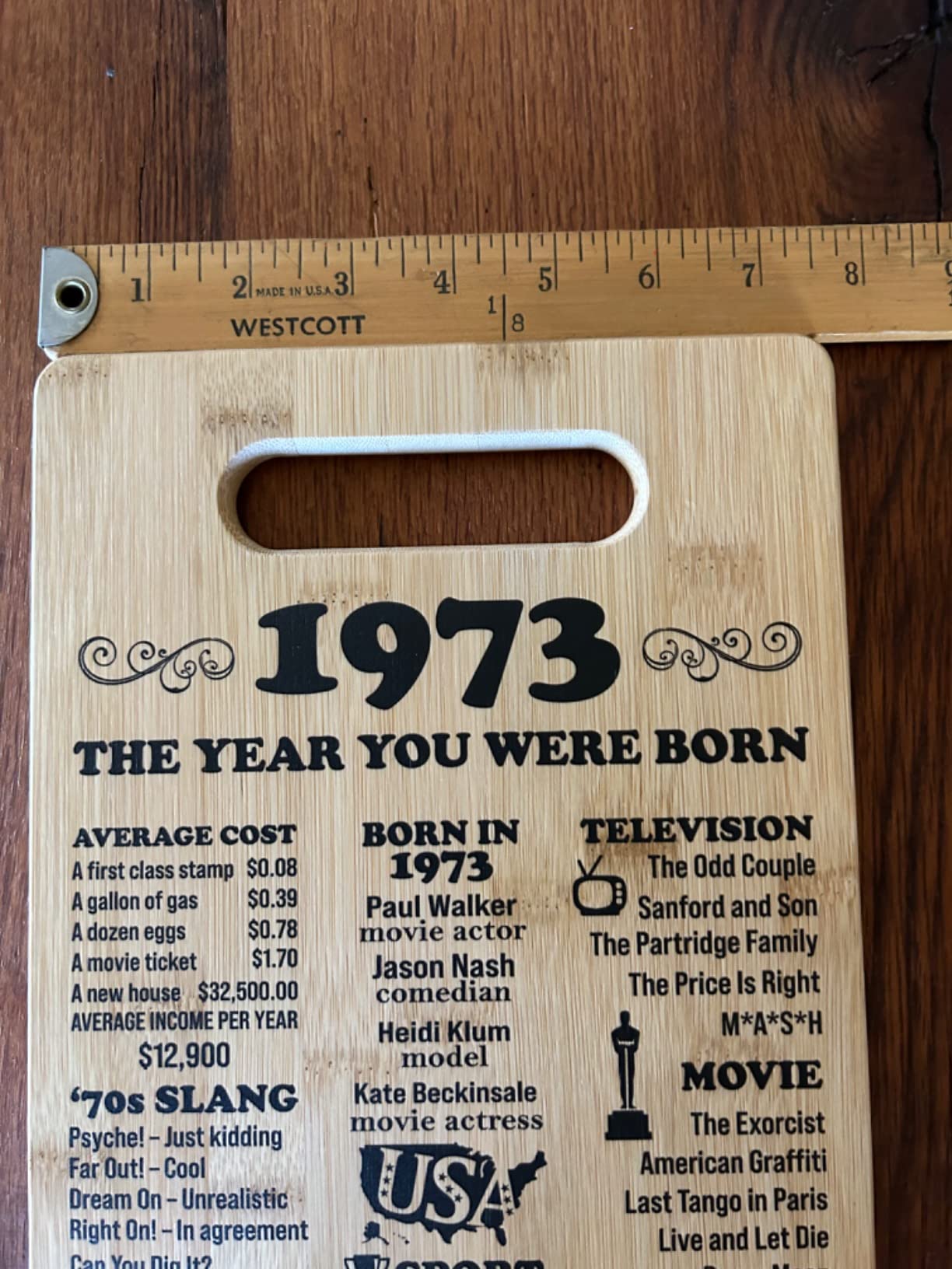 30th Birthday Gifts for Women Men, Happy 30 Year Old Birthday Gift Cutting Board for Her Him, Back In 1996 Birthday Decorations customer photo 1