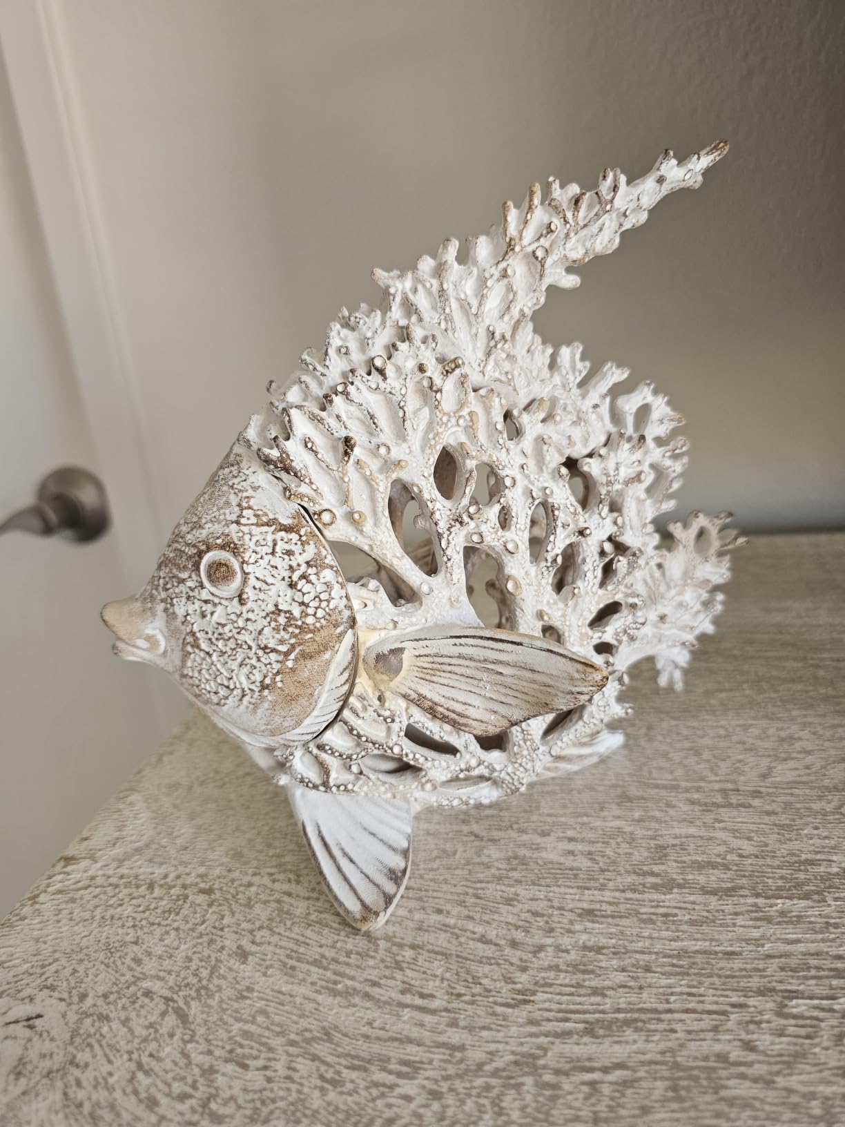 VVGIFTS Beach Coastal Coral Reef Angelfish Home Office Bathroom Decor Gift customer photo 2