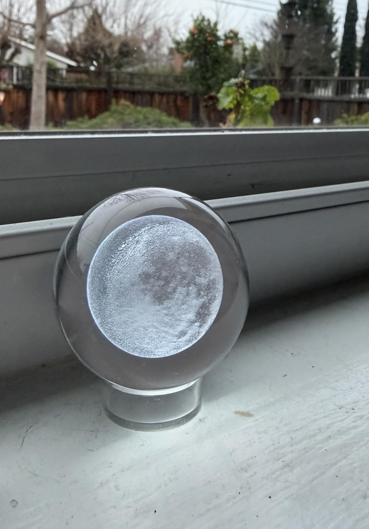 3D Solar System Crystal Ball 2.4in Universe Gifts for Space Lovers customer photo 1