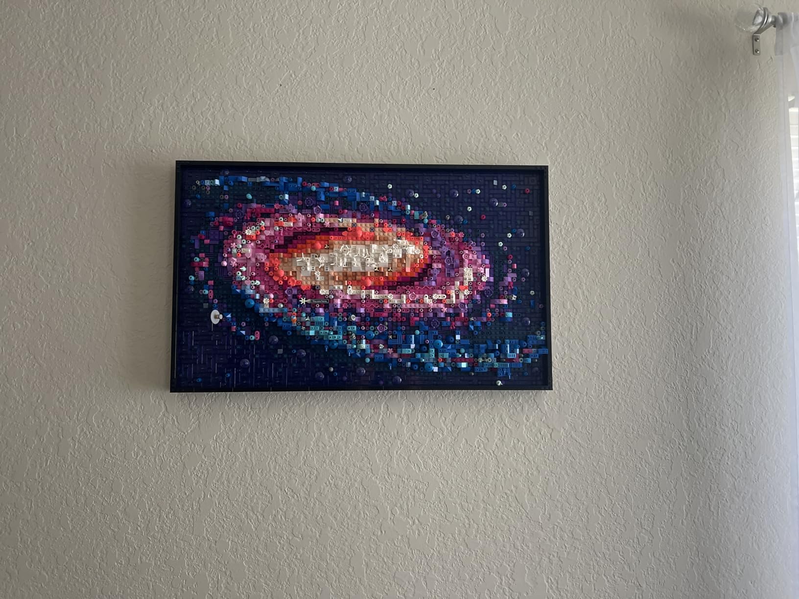 LEGO Art The Milky Way Galaxy Building Set - Space Decor DIY Kits for Adults for Bedroom wall, Ages 18+ - Gift Ideas for Astronomy Lovers, Men & Women - Includes Frame for Display - 31212 customer photo 1