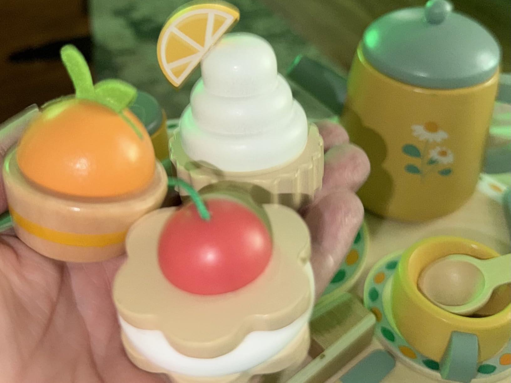 Tea Sets for 3-5 Girl Birthday Gift 3 Year Old Princess Party | Wooden Play Food Toy Sets for Kids Kitchen Accessories Age 3 4 5 6 Wood Educational Toys customer photo 1