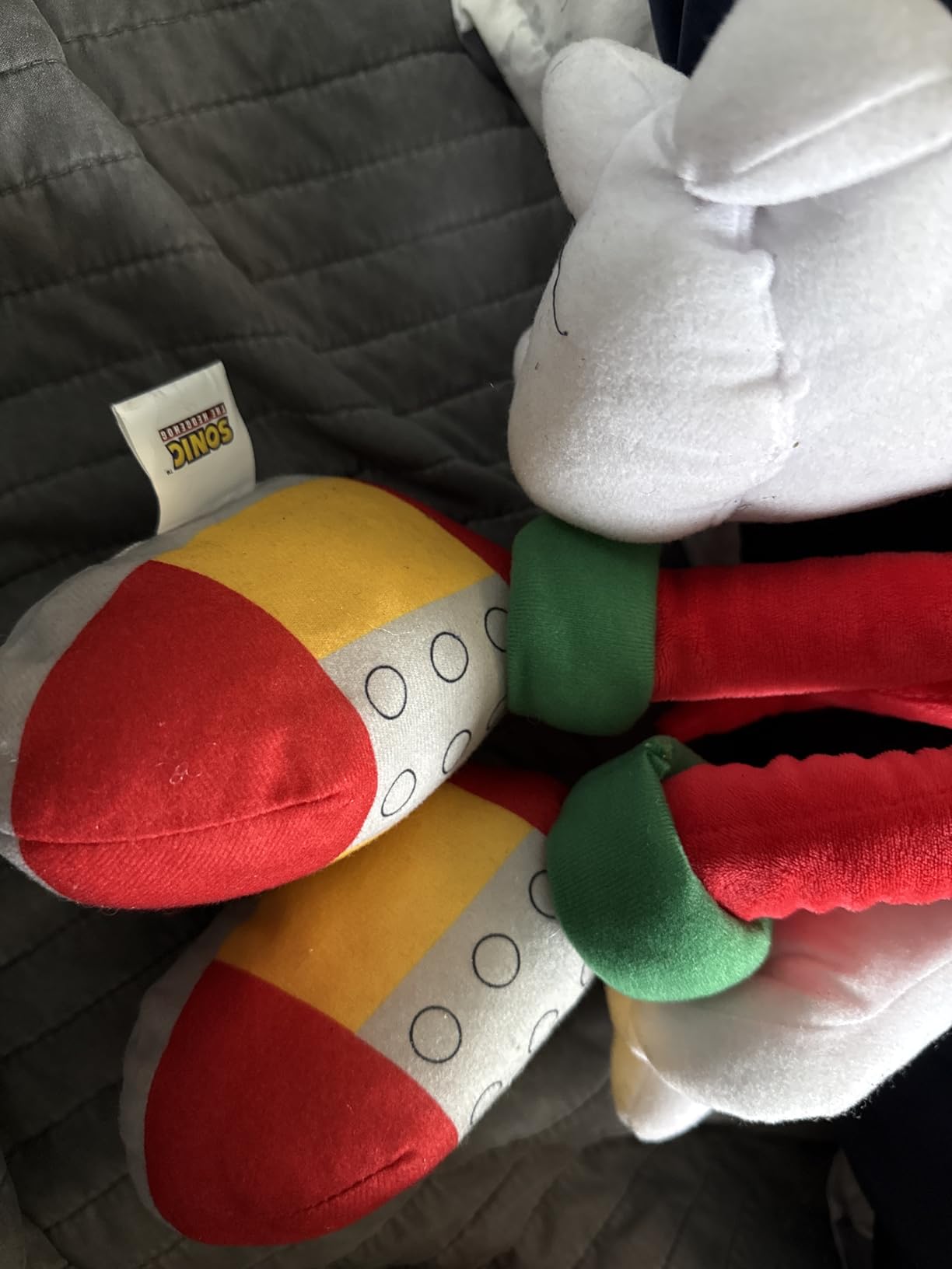 Sonic The Hedgehog Anime Kids Super Plush Cozy Snuggle 3D Pillow (Officially Licensed Product) by Franco customer photo 2