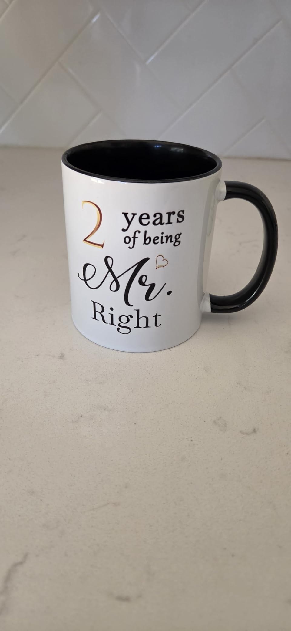 12 Year Anniversary Coffee Mugs Set of 2 for Couple Her Him Women Men | 12th Wedding Anniversary Decorations Gifts for Parents Wife Husband Mom Dad, 12 Year Anniversary Mug Gifts with Gift Box customer photo 1