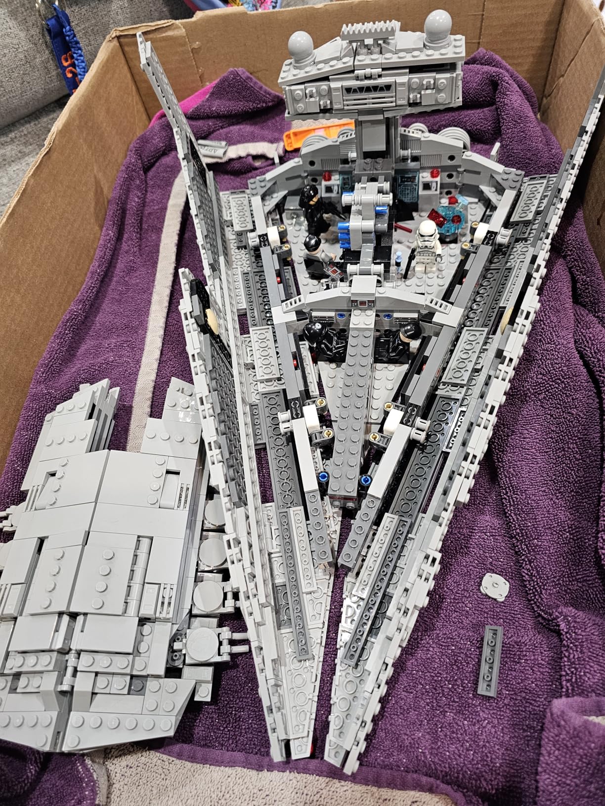 LEGO Star Wars Imperial Star Destroyer Building Toy - Build & Display Set for Boys & Girls, Ages 10+ - Gift for Birthdays - Star Wars Darth Vader & 6 Minifigure Toys - 75394 customer photo 1