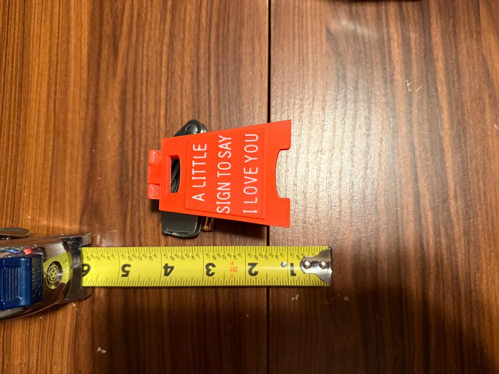 Romantic Mini Desk Sign with
