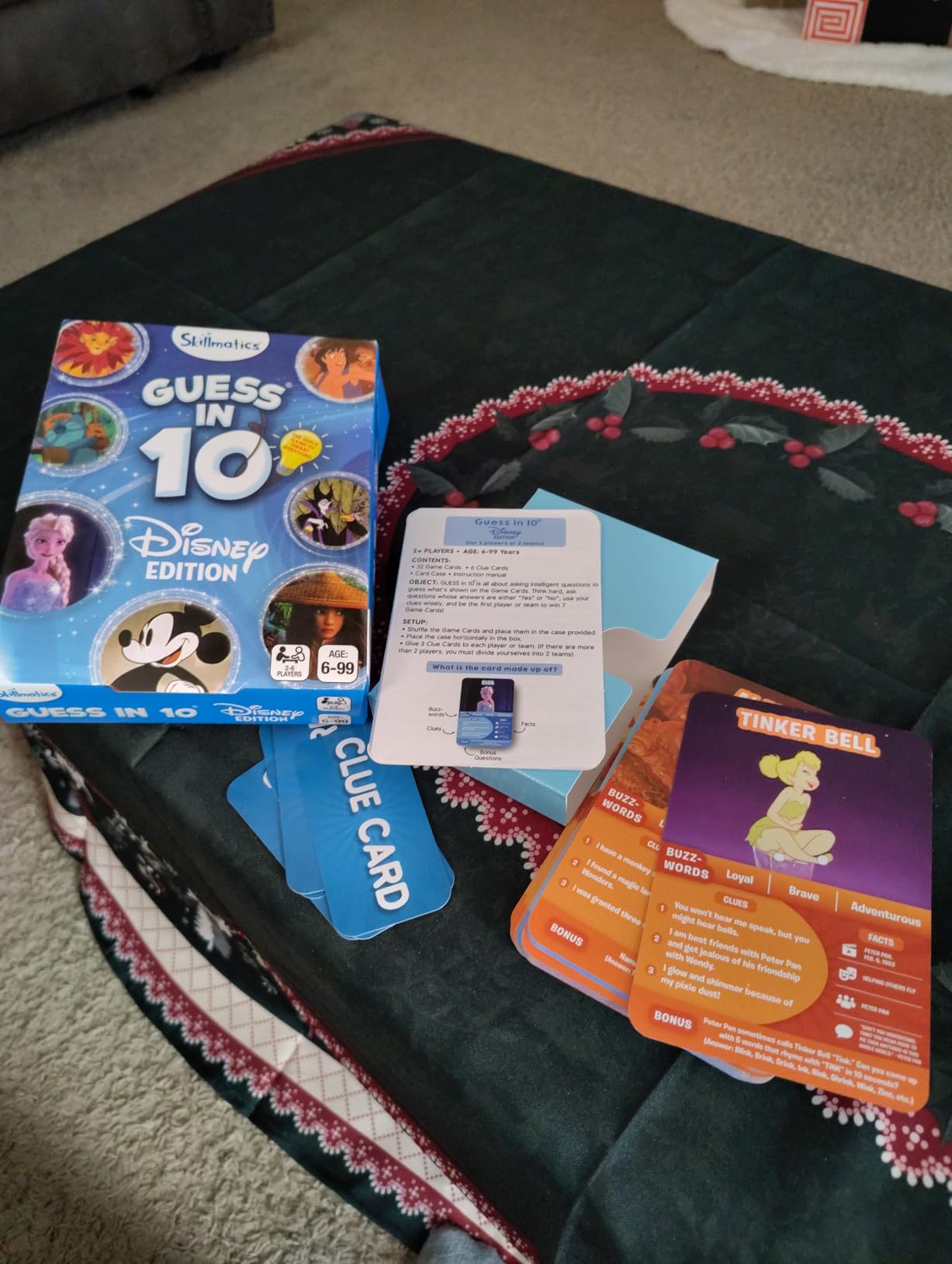 Skillmatics Guess in 10 Card Game - Disney, Gift for Kids, Travel Toys | Family Trivia Game, Educational Board Game, Cinderella, Mickey Mouse, Screen-Free Fun, Girls & Boys Ages 6, 7, 8, 9 and Up customer photo 1