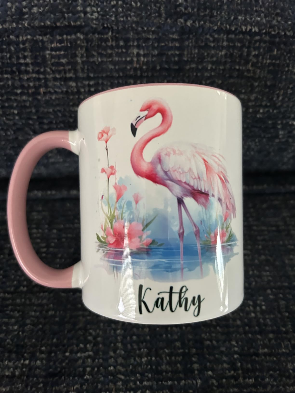 Personalized Name Bird Design Cups, Cockatoo White Mugs, Customized Animal Cups, Cockatoo Bird Tea Cups, Bird Mugs, Unique Cockatoo White Mugs, Cockatoo Lover Gift, Coffee Mugs customer photo 1