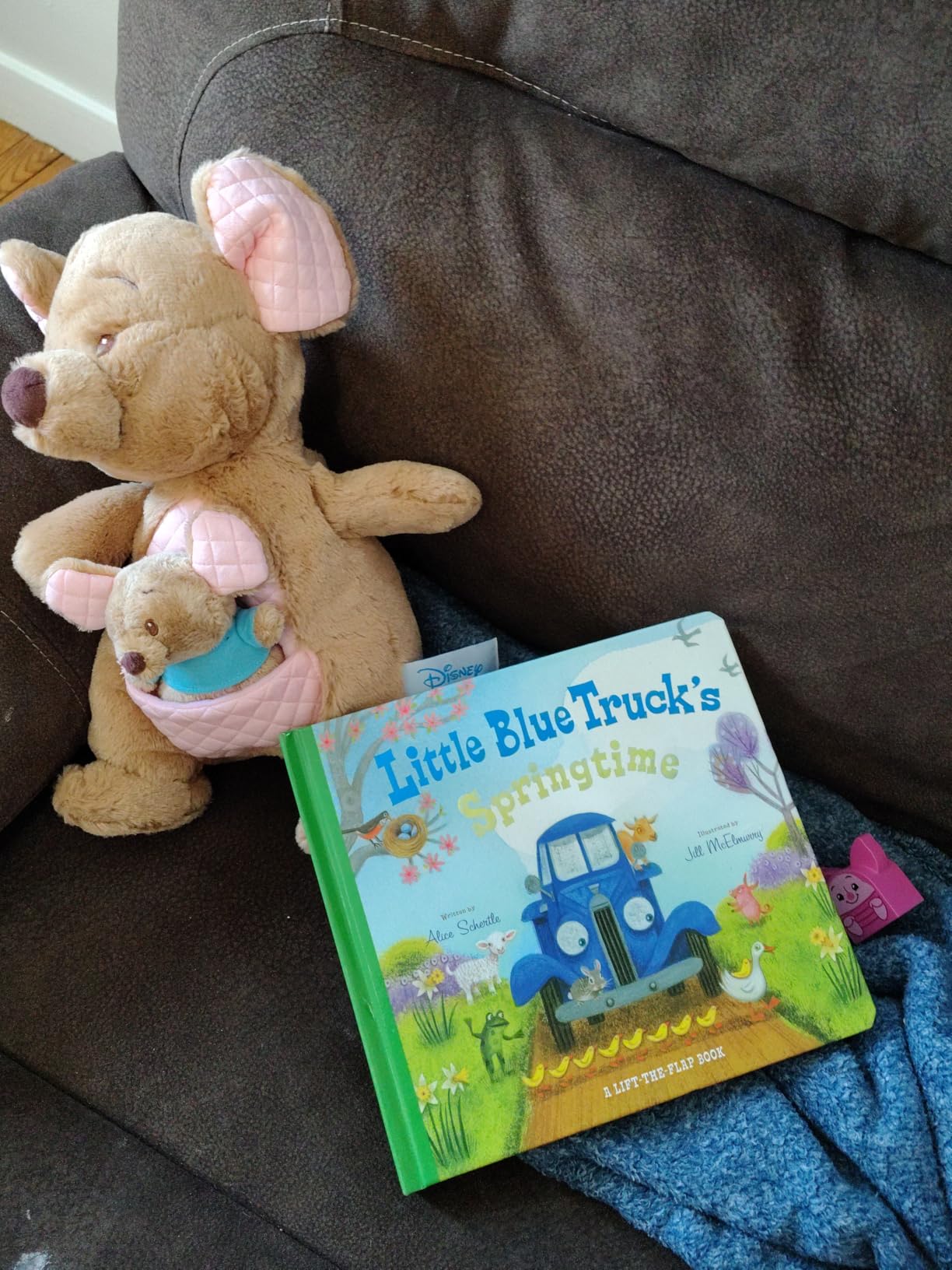 GUND Disney Winnie the Pooh Oh So Snuggly Kanga & Roo 12.5