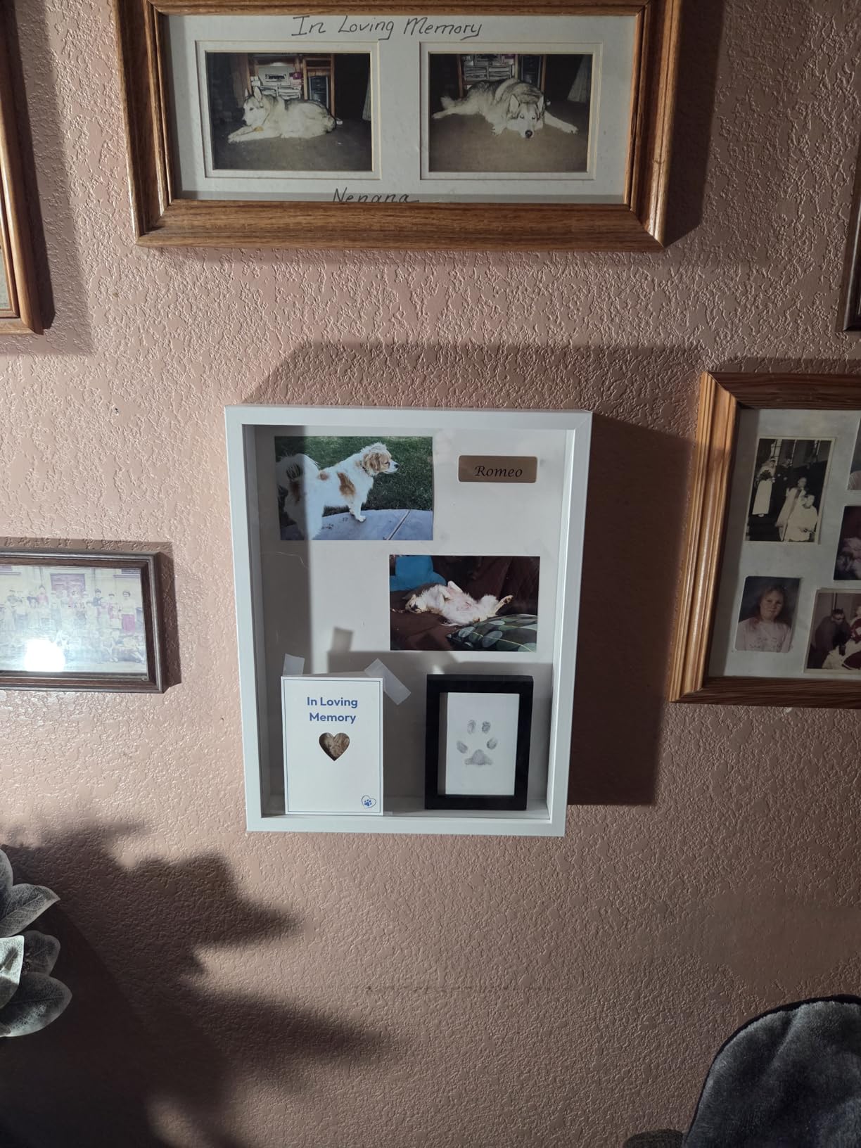 Americanflat 16x20 Shadow Box Frame - Engineered Wood - Black, Polished Plexiglass Front, 1.5 Inch Interior Depth customer photo 1