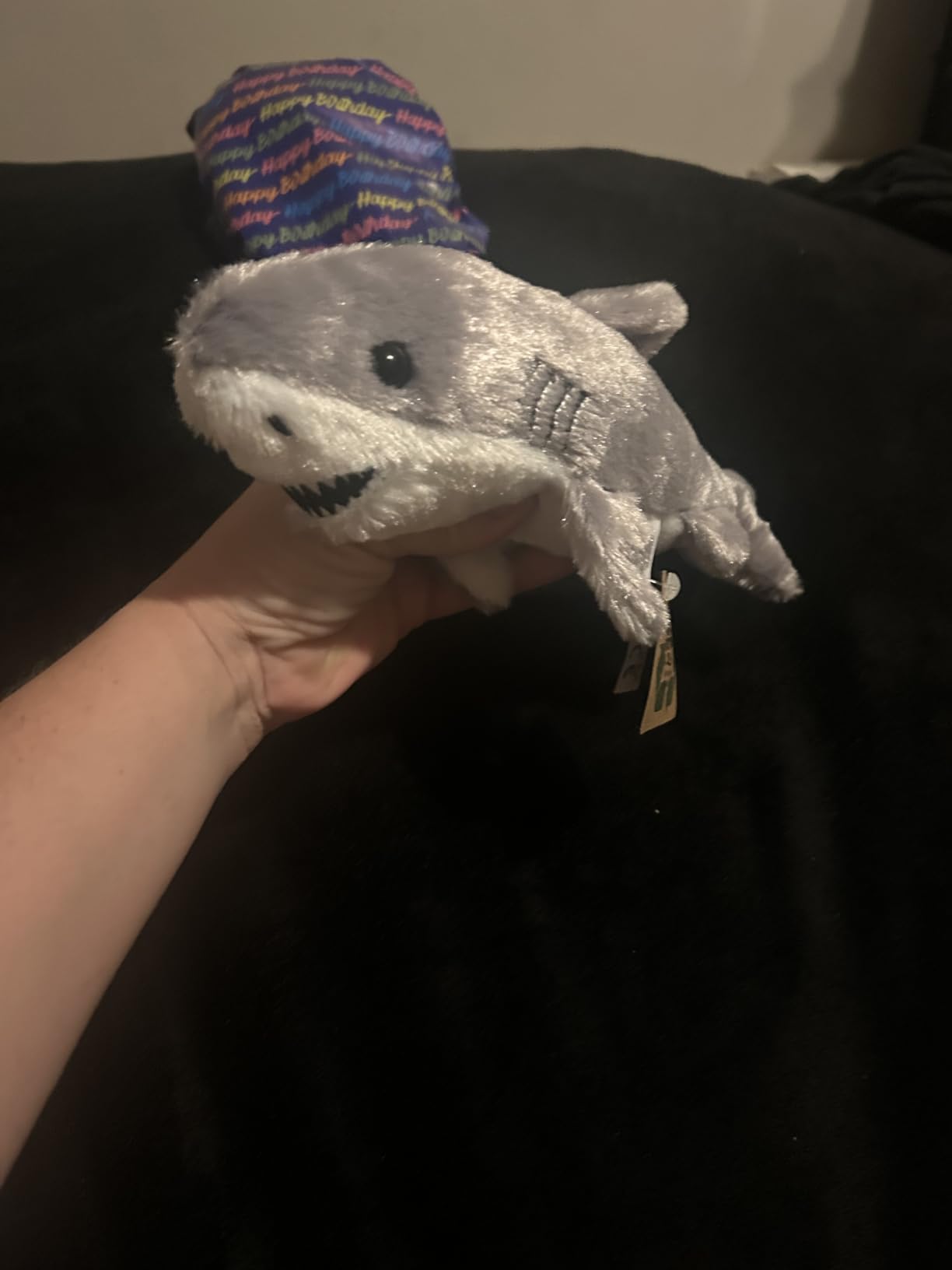 The Petting Zoo Hammerhead Shark Stuffed Animal, Scoopz, Kids Gifts, 10 in customer photo 2