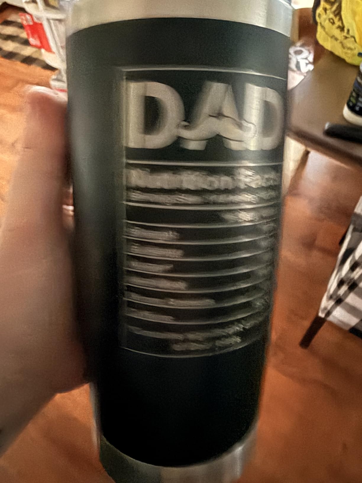 KATLADIZ Gifts for Uncle from Niece, Nephew - Uncle Gifts - Fathers Day Gift - Father's Day, Birthday, Christmas Funny Gift for Men Him from Niece, Nephew, Kids - 20 Oz Stainless Steel Coffee Tumbler customer photo 2