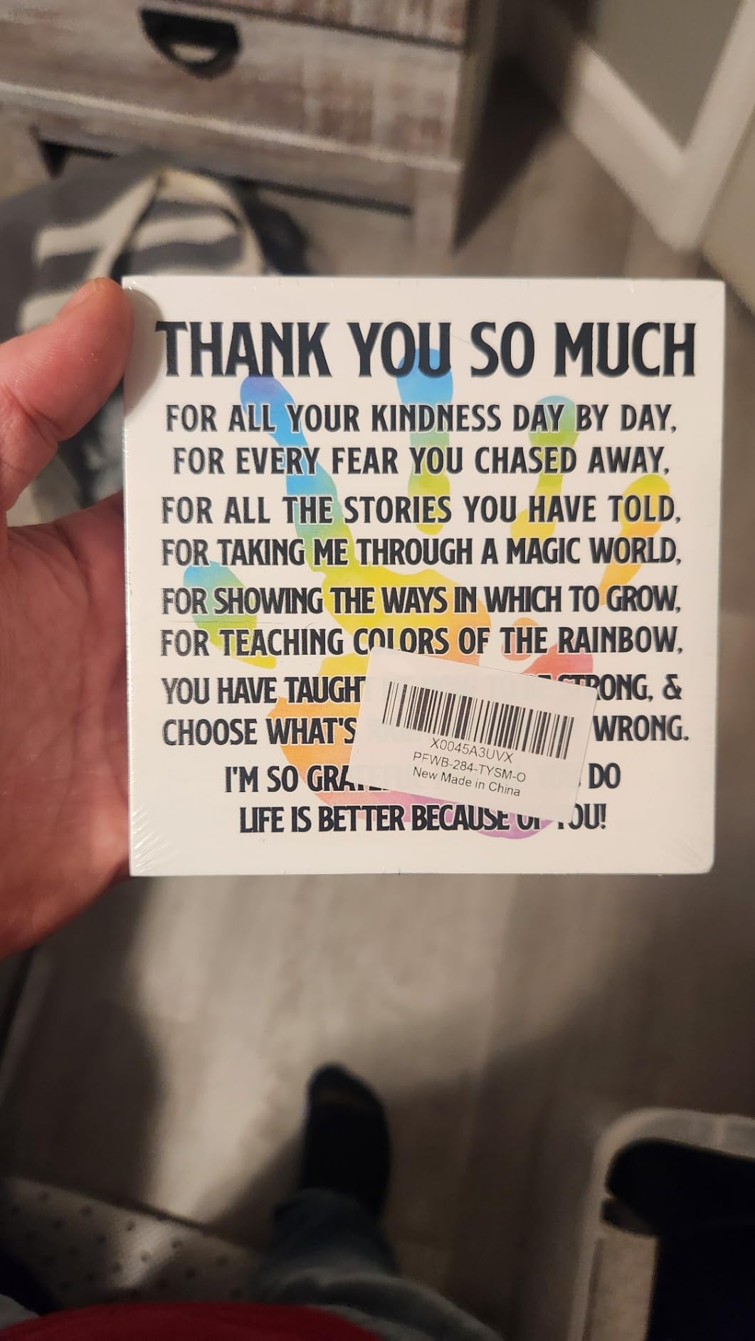 Physical Education Teacher Gift, PE Teacher Appreciation Thank You Gifts Coach Christmas Birthday Teacher's Day Gift, PE Teacher Like a Normal Teacher But Cooler, Wooden Box Sign Desk Decor customer photo 1