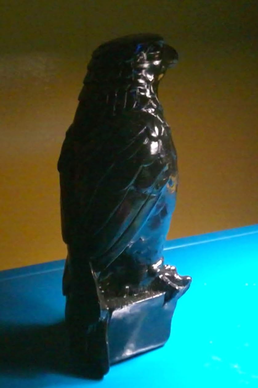 Maltese Falcon Statue 7.87 inch, 1941 Maltese Falcon Replica from Movie Prop Replica,Office Desk Bookshelf,Handmade Resin Sculpture for Home Decor, Resin Hand Ornaments customer photo 2