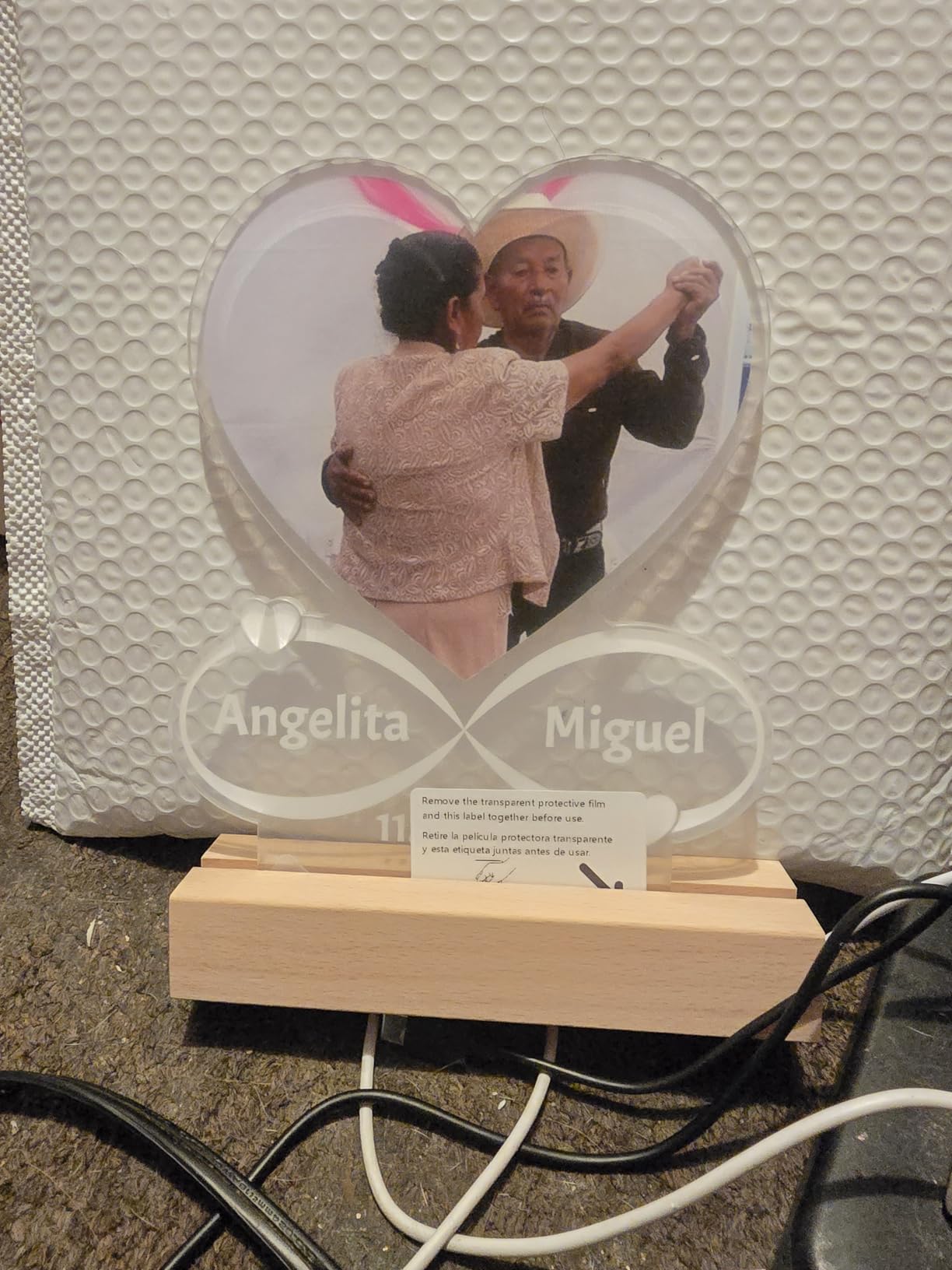 Personalized Picture Frame, Personalized Birthday Gifts for Women Her Him | Custom Picture Frames, Personalized Gifts for Women Best Friends customer photo 1