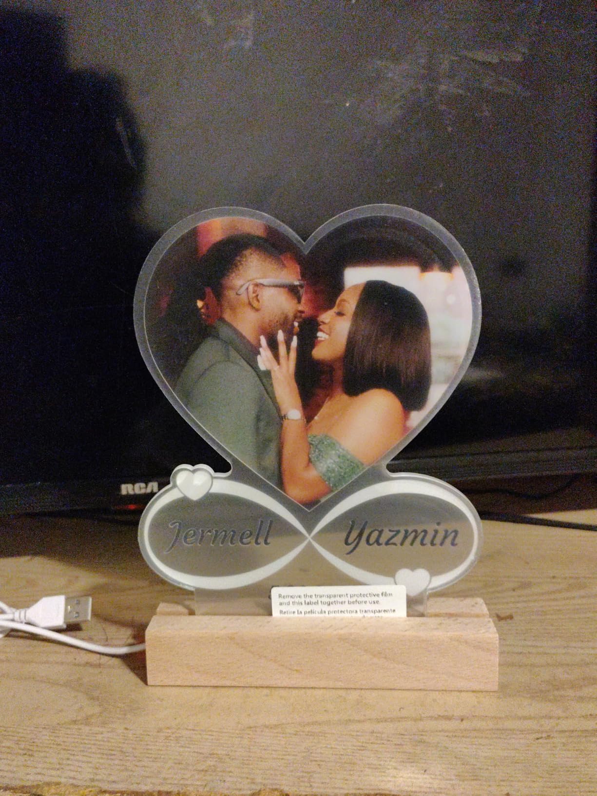 Personalized Picture Frame, Personalized Birthday Gifts for Women Her Him | Custom Picture Frames, Personalized Gifts for Women Best Friends customer photo 2