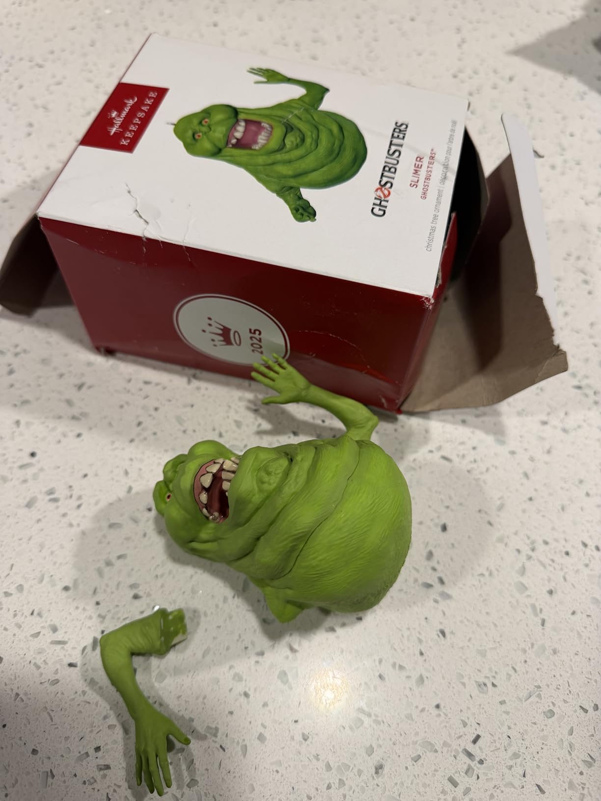 Hallmark Keepsake Christmas Ornament 2024, Ghostbusters Roast Him! With Light and Sound customer photo 1