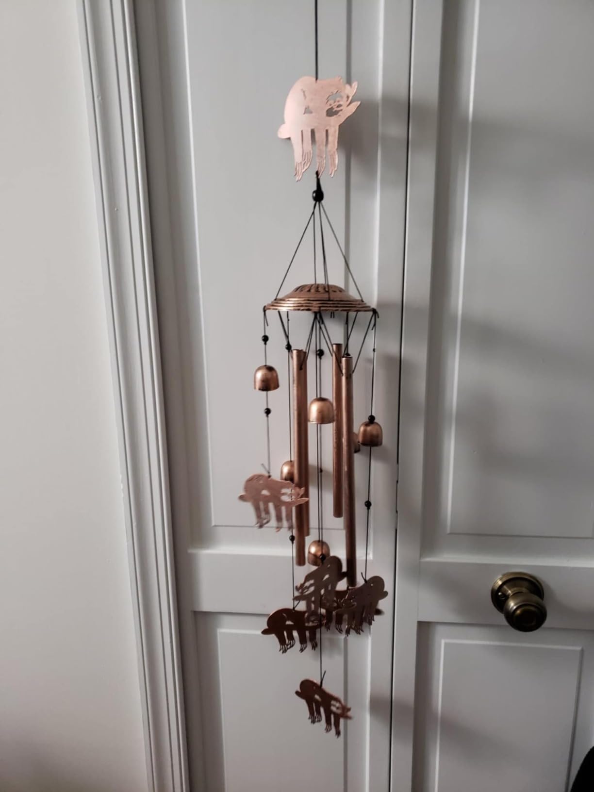 Chicken Wind Chimes for Outside,Chicken Gifts for Women/Men/Sympathy/Memorial Gifts/Birthday Festival Metal windchimes Outdoors/Indoors,Patio,Garden Decor,Home,Yard customer photo 1