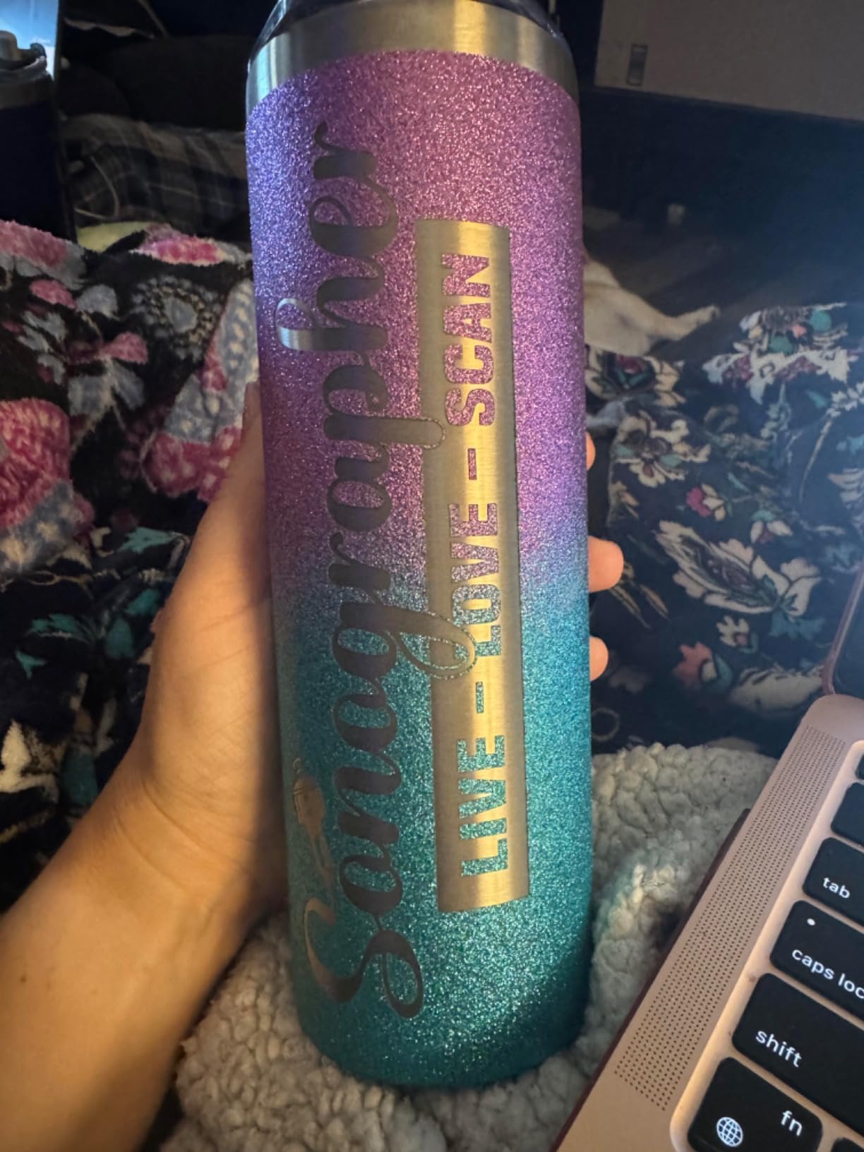 Onebttl Sonographer Gifts for Women, Sonography Ultrasound Tech Radiology Gifts, 20oz Engraved Stainless Steel Insulated Skinny Tumbler customer photo 1