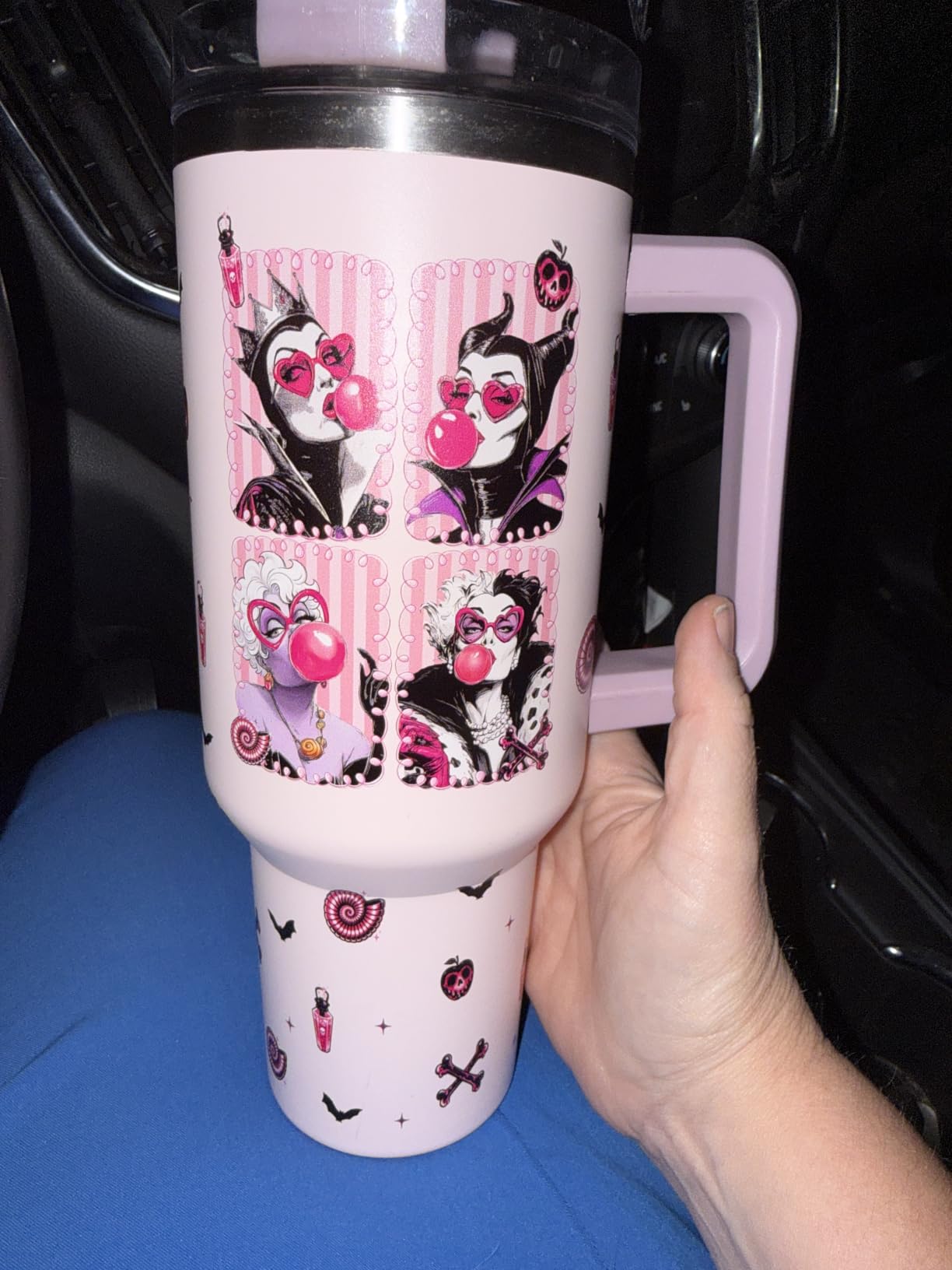 34HD TV Show I'll Be There You 40 oz Tumbler with Handle, TV Fan Gift | Funny Gift for Friends Fans, Women, TV Lovers customer photo 1